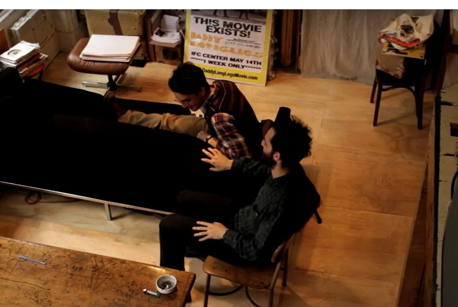 The Safdie Brothers Give a Studio Tour to Filmmaker Magazine