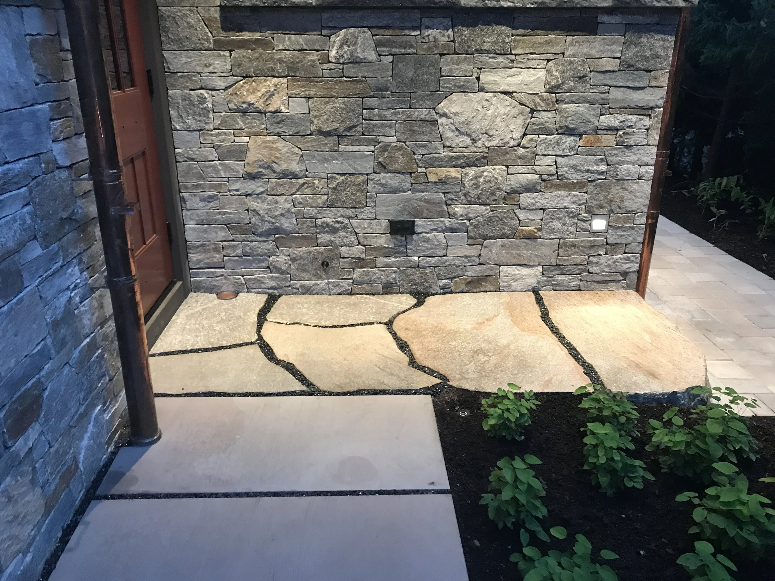 14. Monashee granite walkway