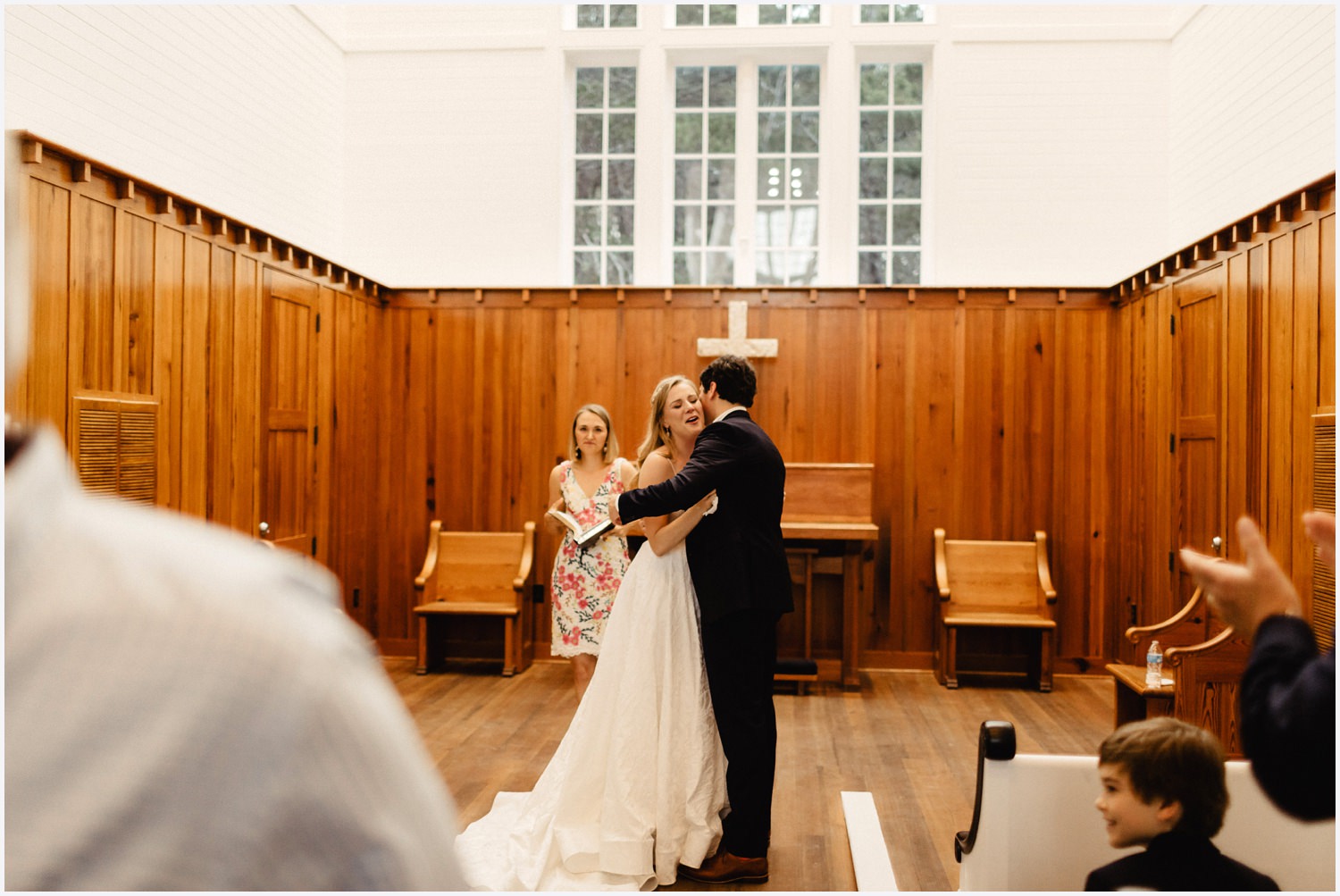 Seaside Chapel wedding ceremony