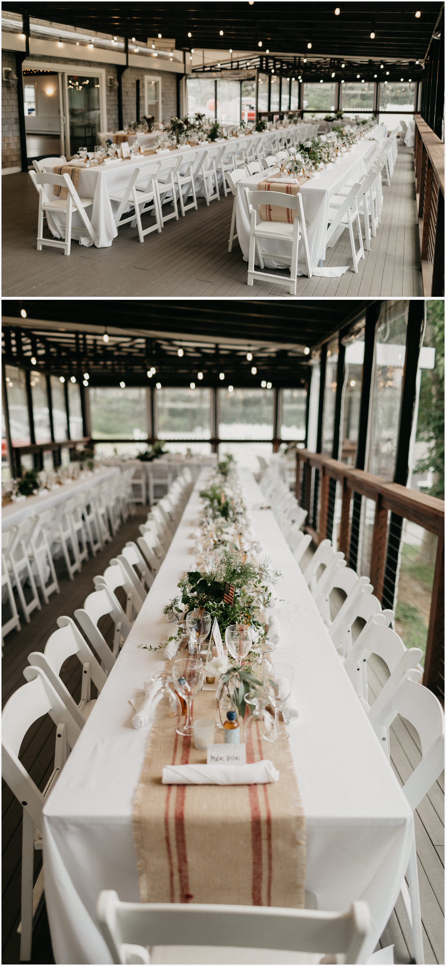 Chequessett Yacht &amp; Country Club wedding decor
