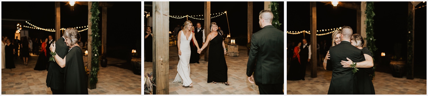 Mother and Groom dance at the Shark's Tooth Golf Club 