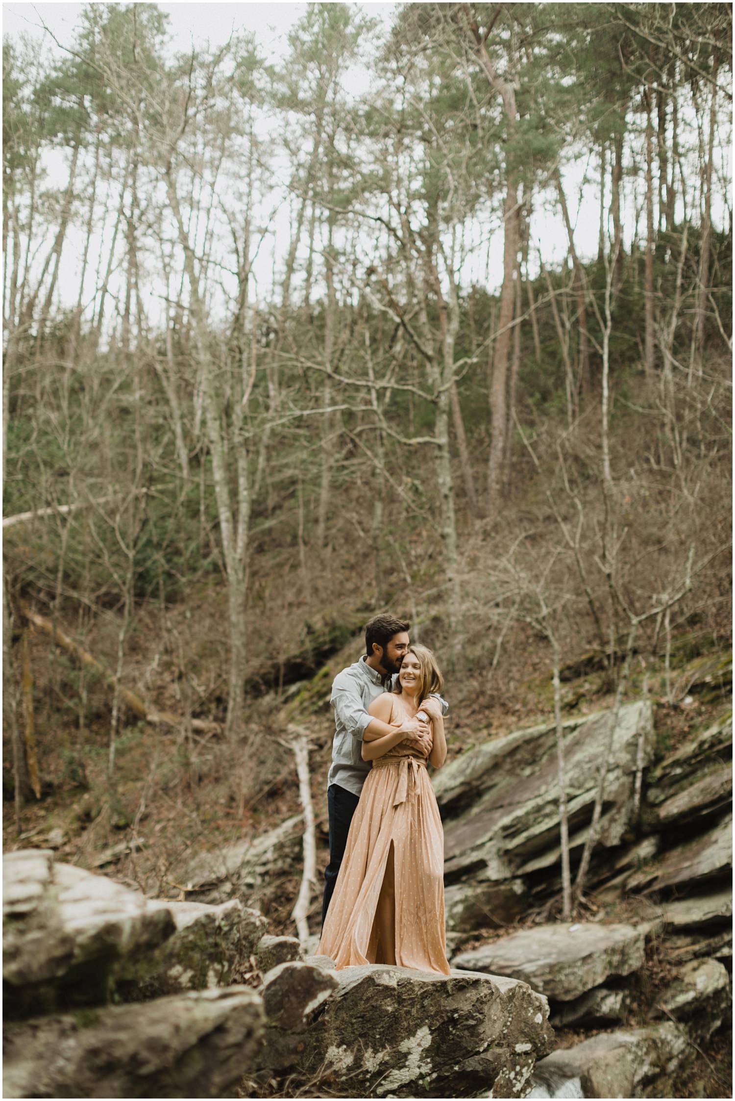 Cheaha Falls State Park Engagement Session