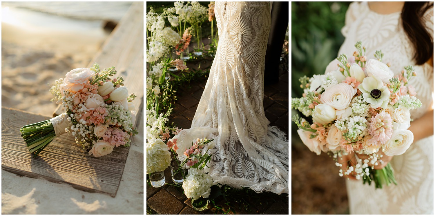 Bouquet Destin Bay House Wedding