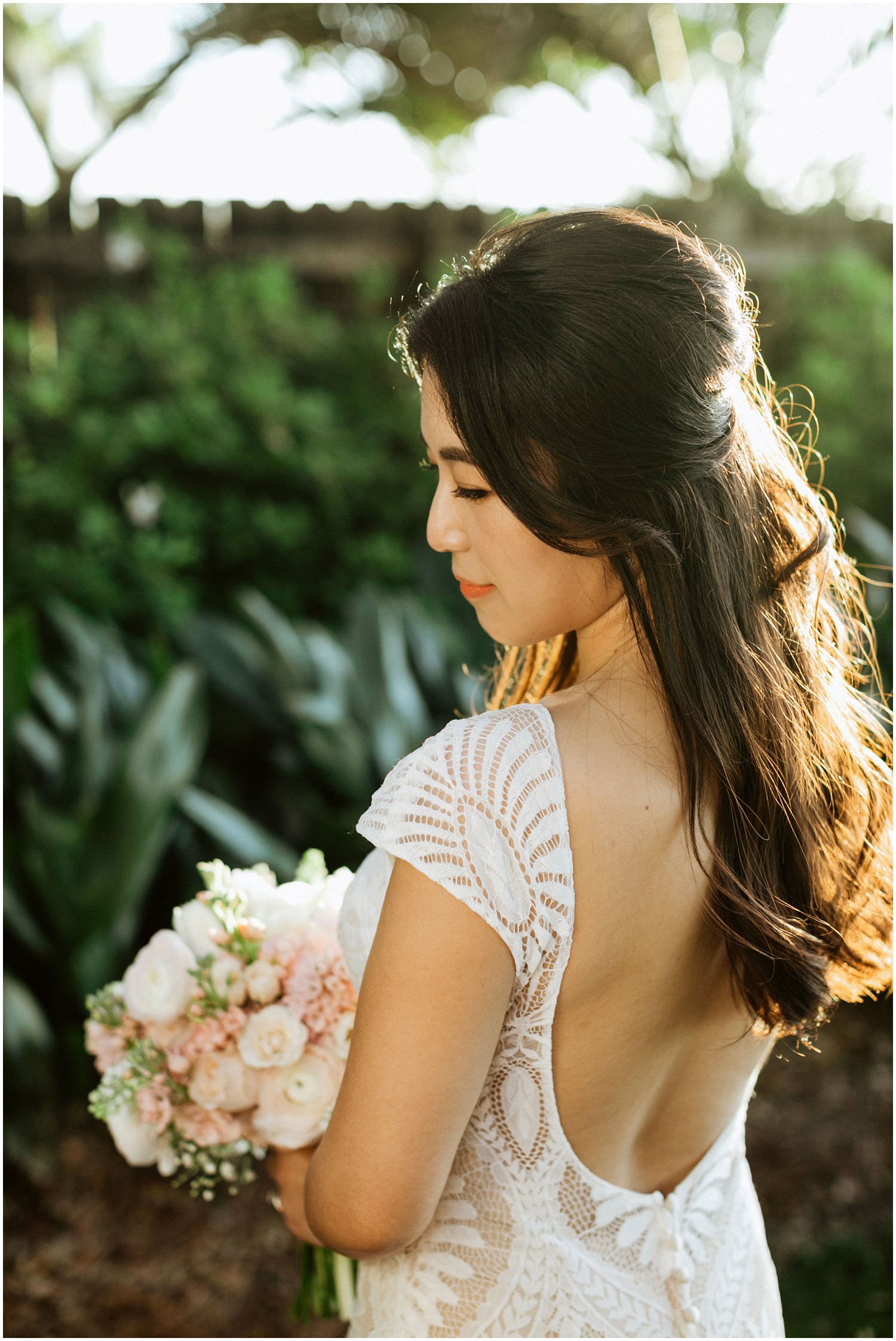 Bride and Groom Portraits Destin Bay House Wedding