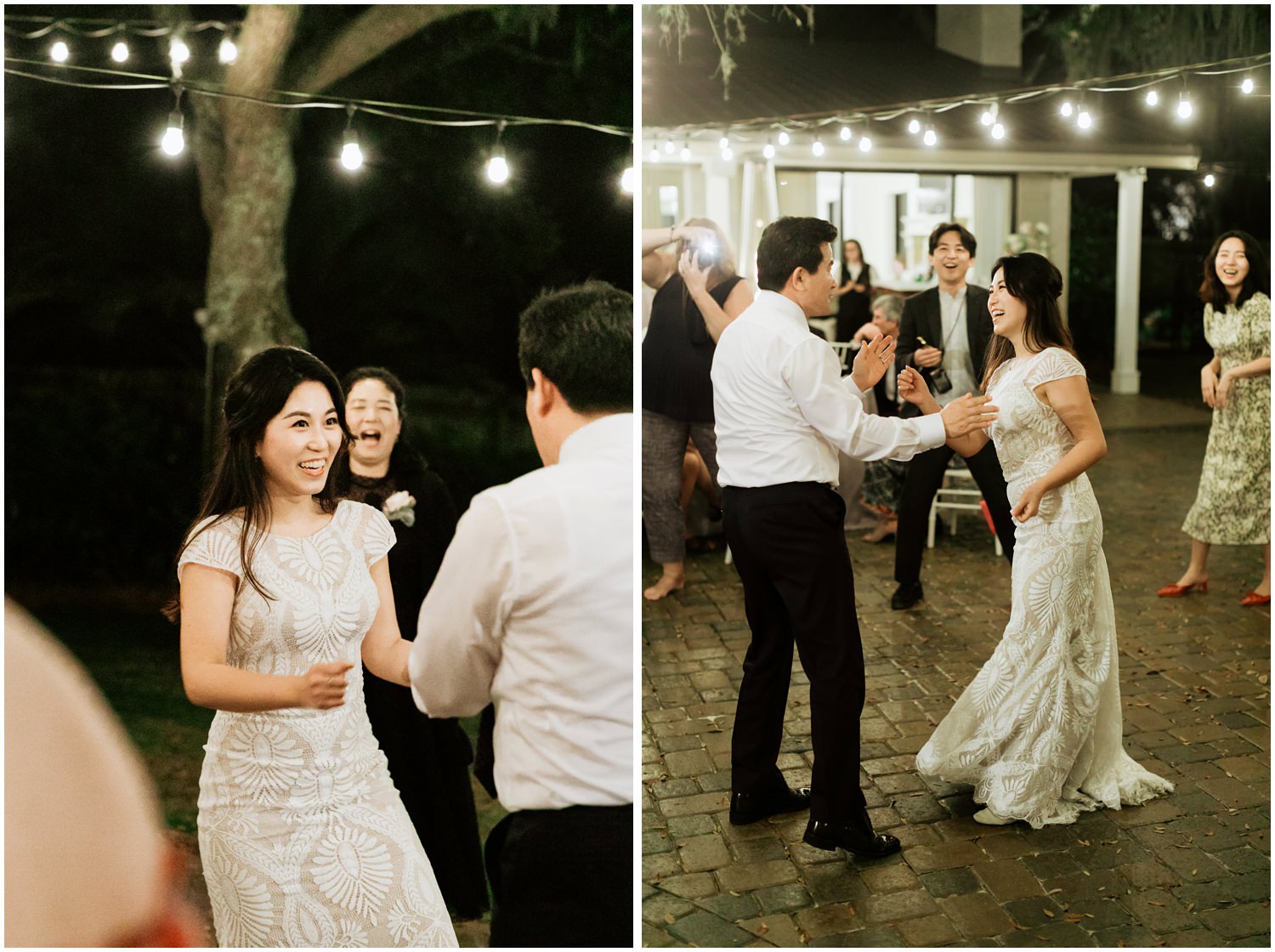 Bride and Groom dancing Destin Bay House Wedding