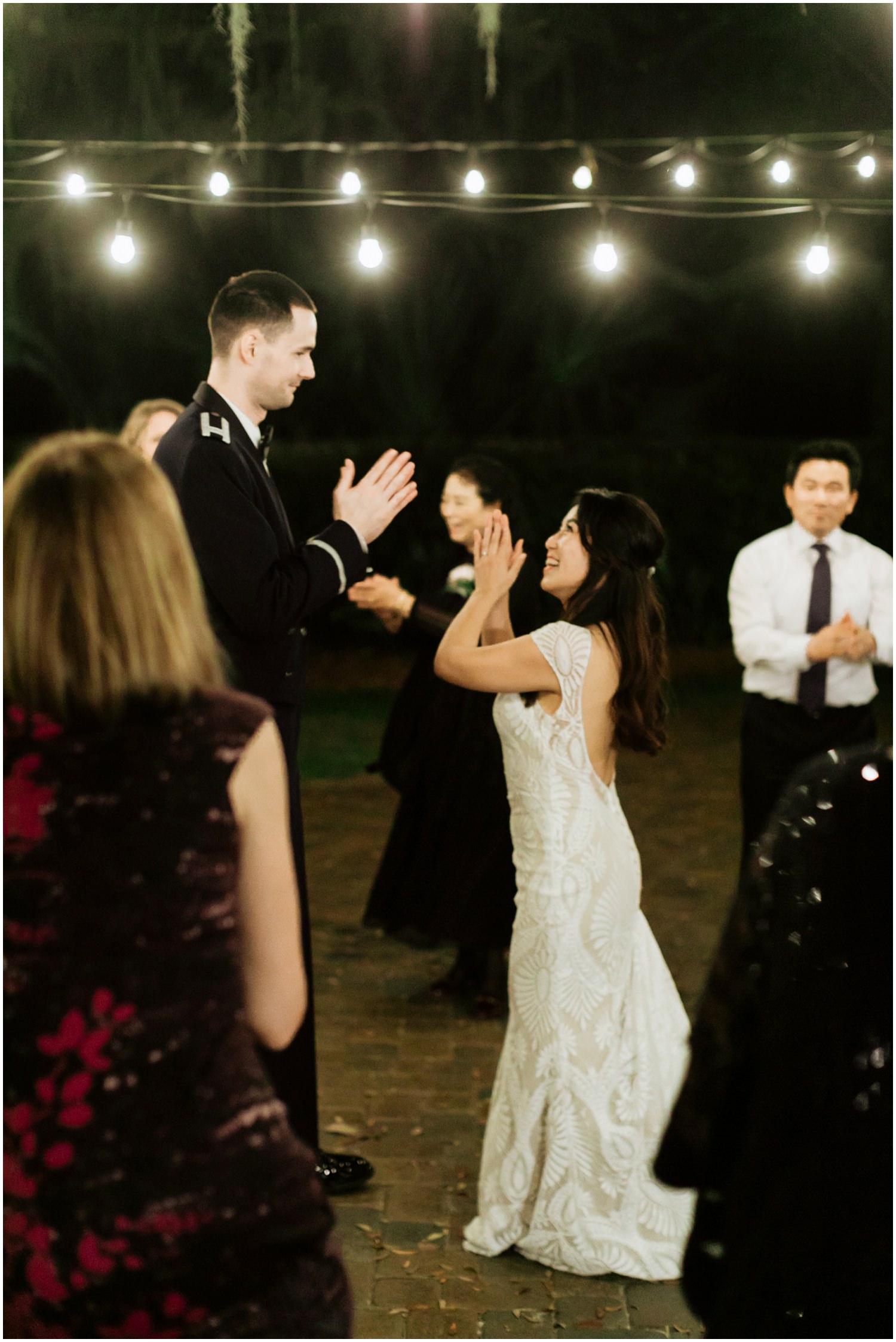 Bride and Groom dancing Destin Bay House Wedding