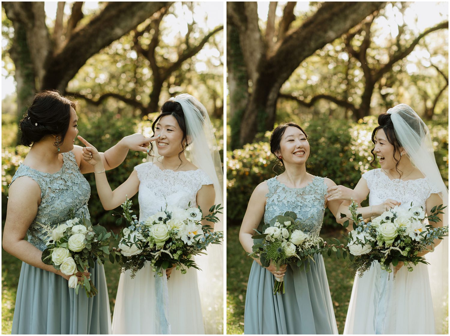 Bridesmaids Eden Gardens Wedding