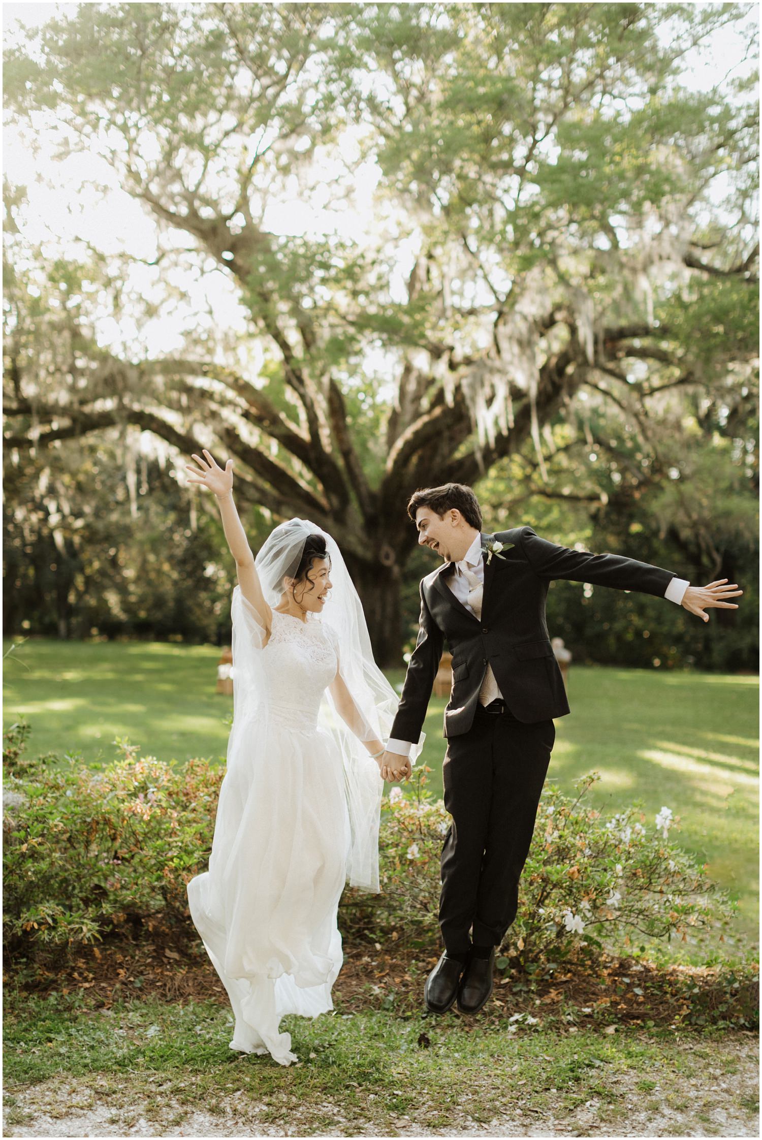 Bride and Groom Portraits Eden Gardens Wedding