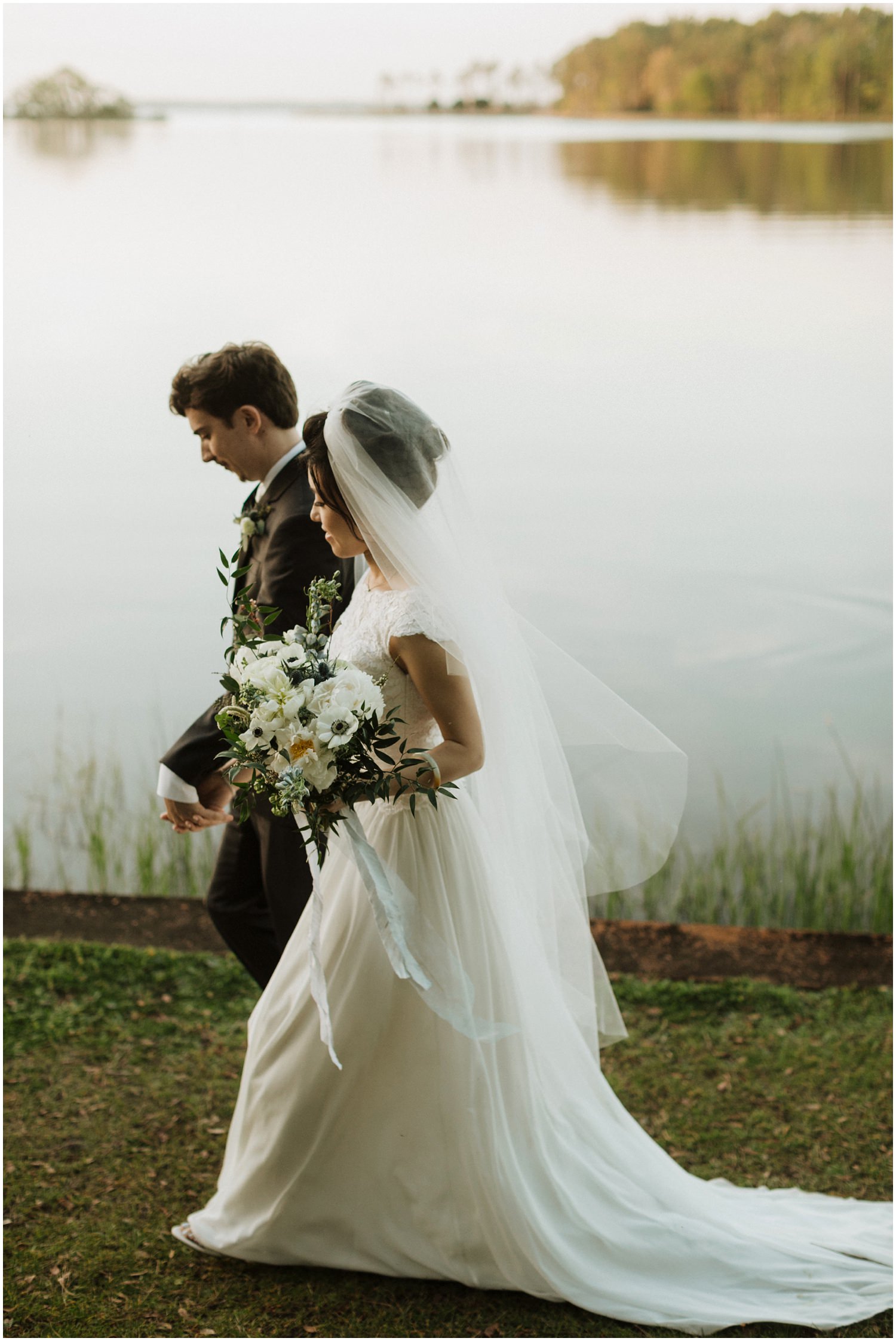 Bride and Groom Portraits Eden Gardens Wedding