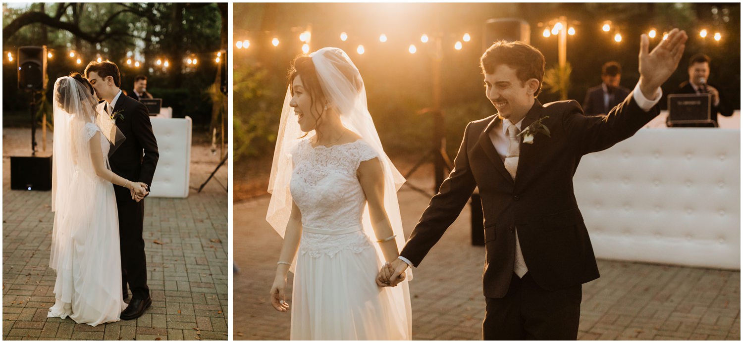 First Dance Eden Gardens Wedding