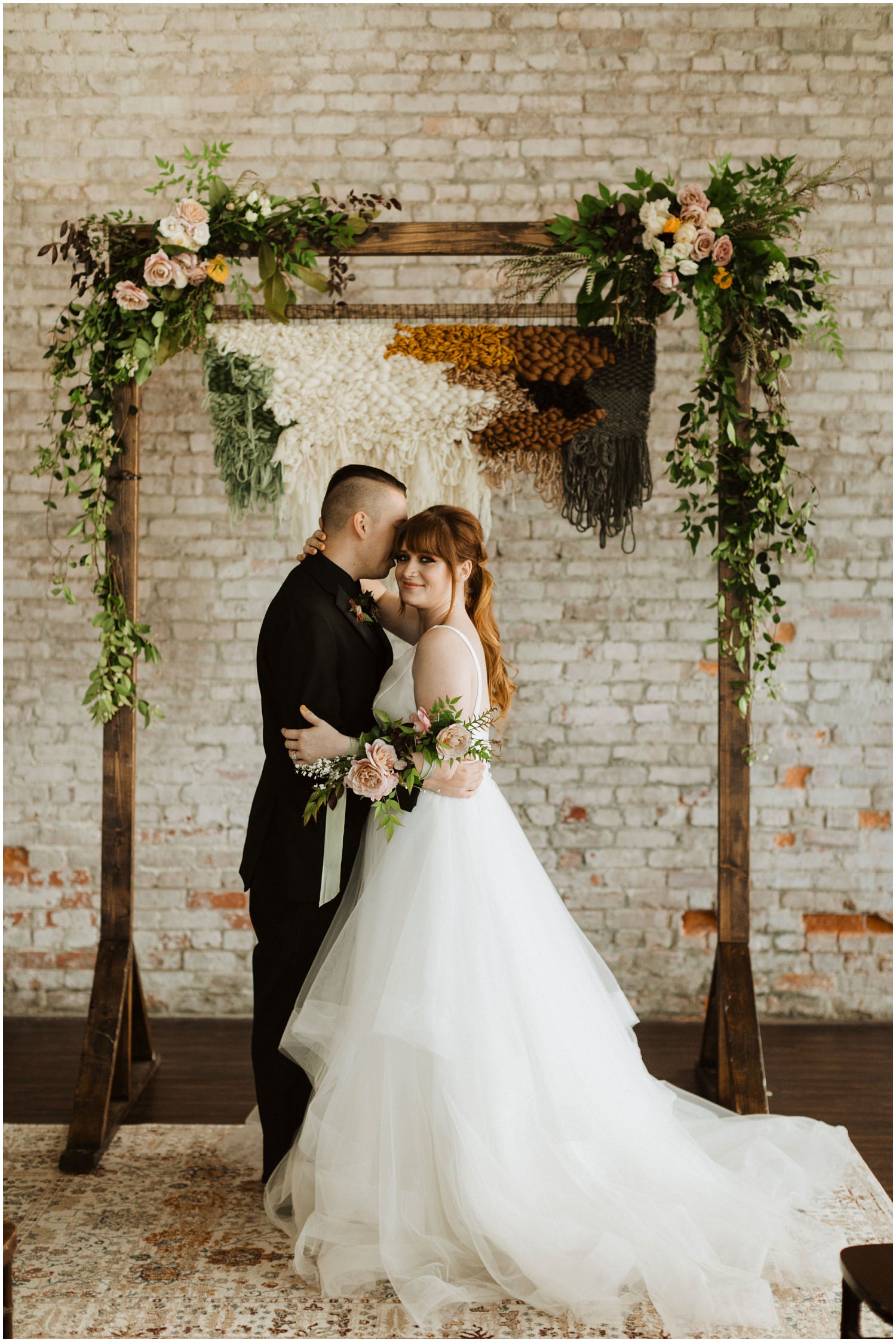 Bride and Groom Portraits 5eleven Palafox Wedding