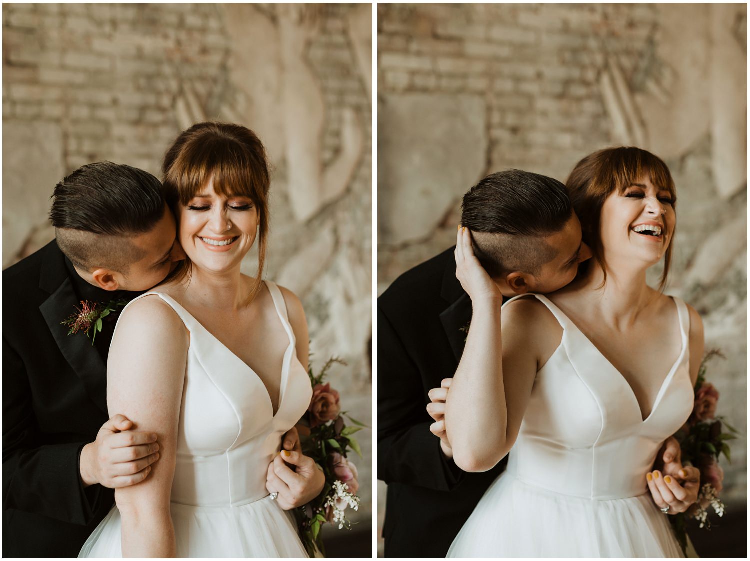 Bride and Groom Portraits 5eleven Palafox Wedding