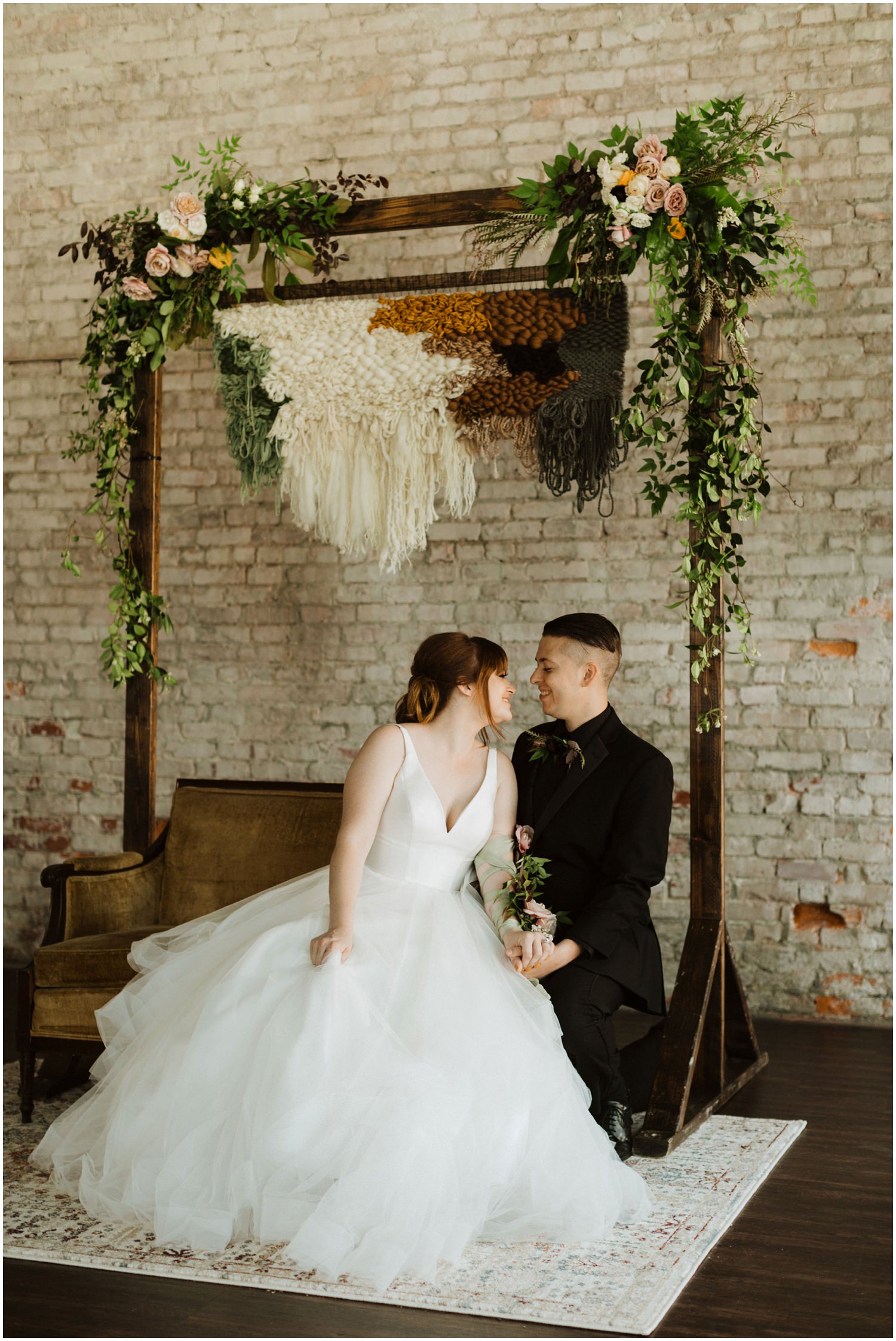 Bride and Groom Portraits 5eleven Palafox Wedding