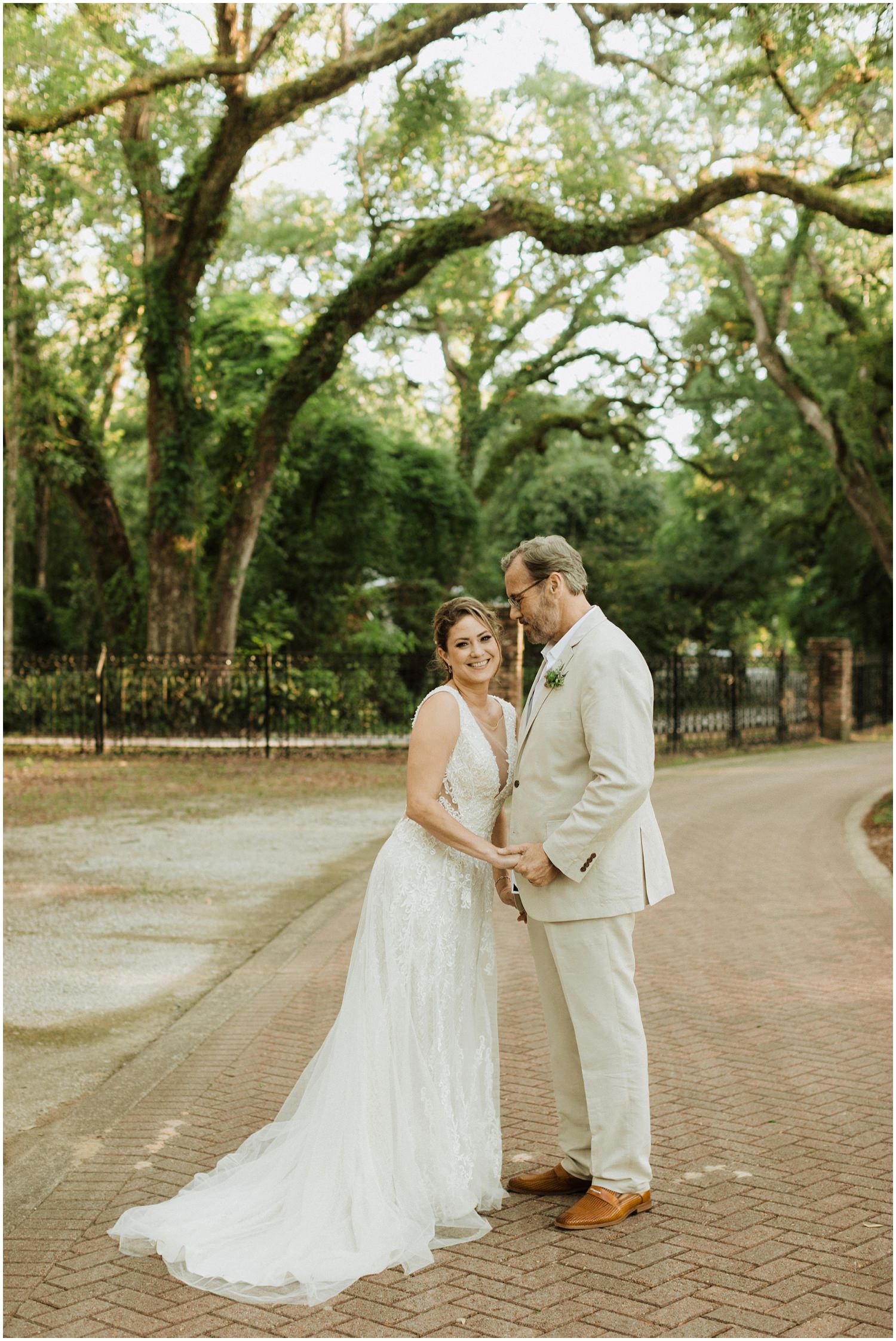 Bride and Groom Portraits Eden Gardens Elopement