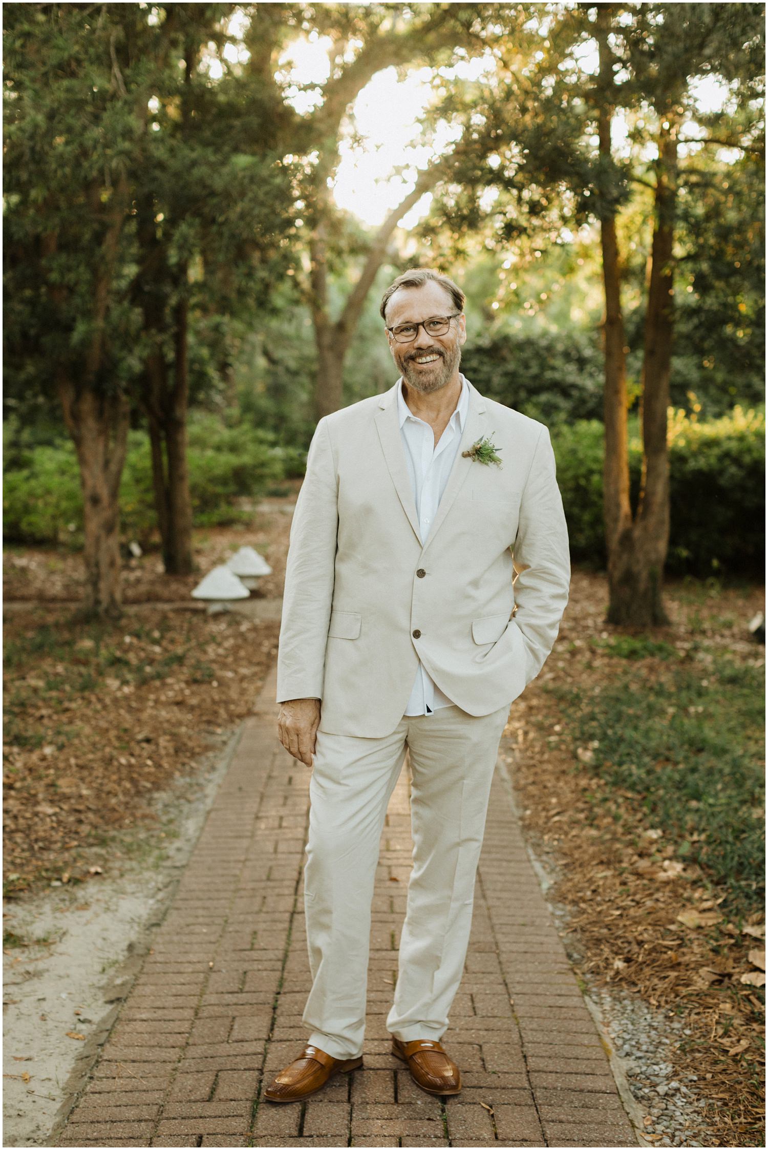 Groom Eden Gardens Elopement