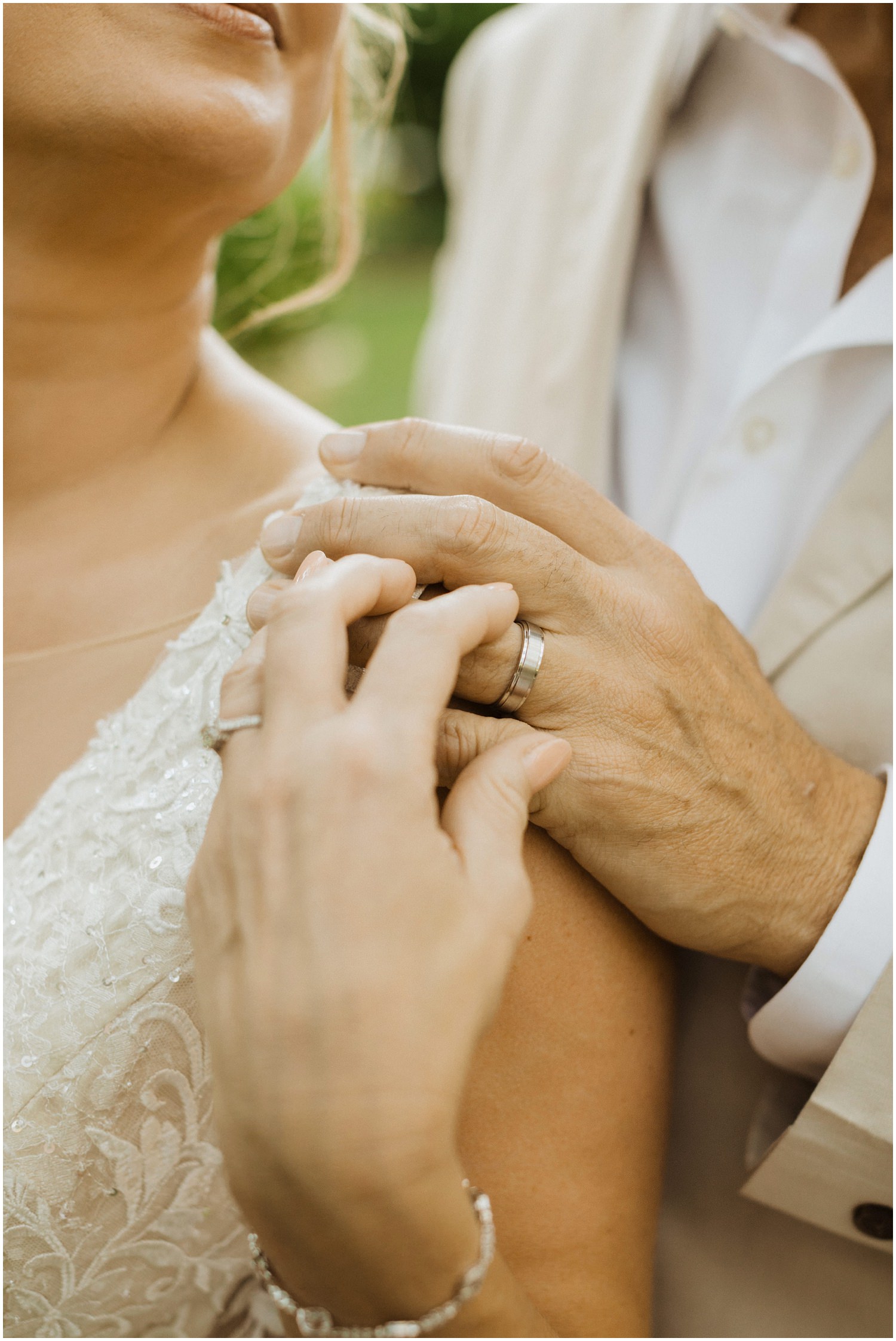 Bride and Groom Portraits Eden Gardens Elopement