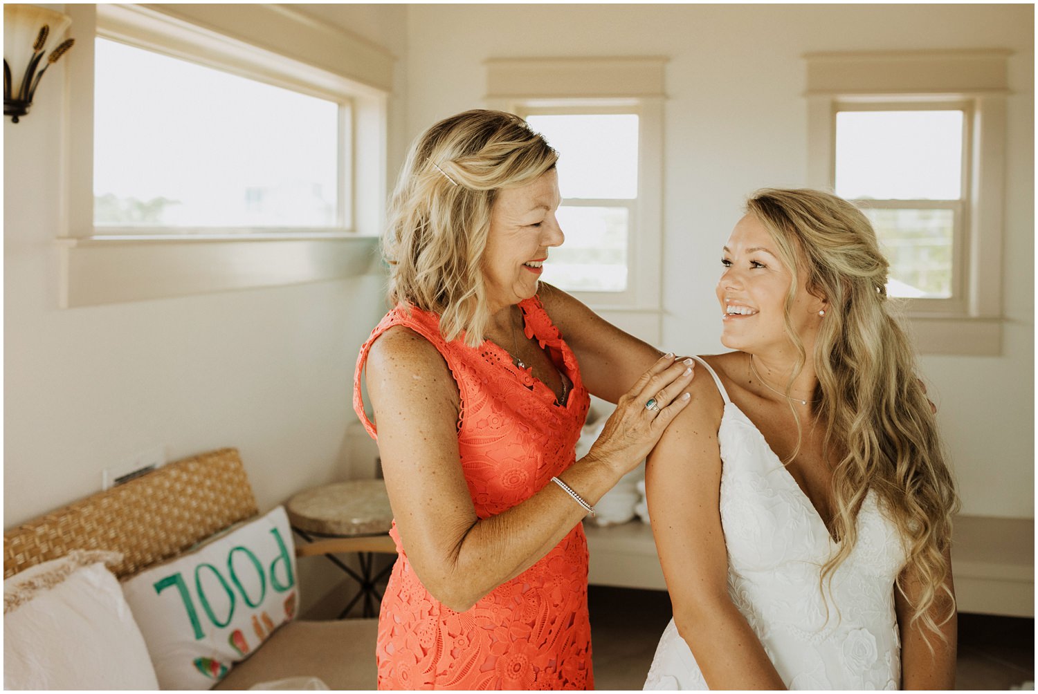 Bridal Prep Bud and Alley's Seaside Wedding