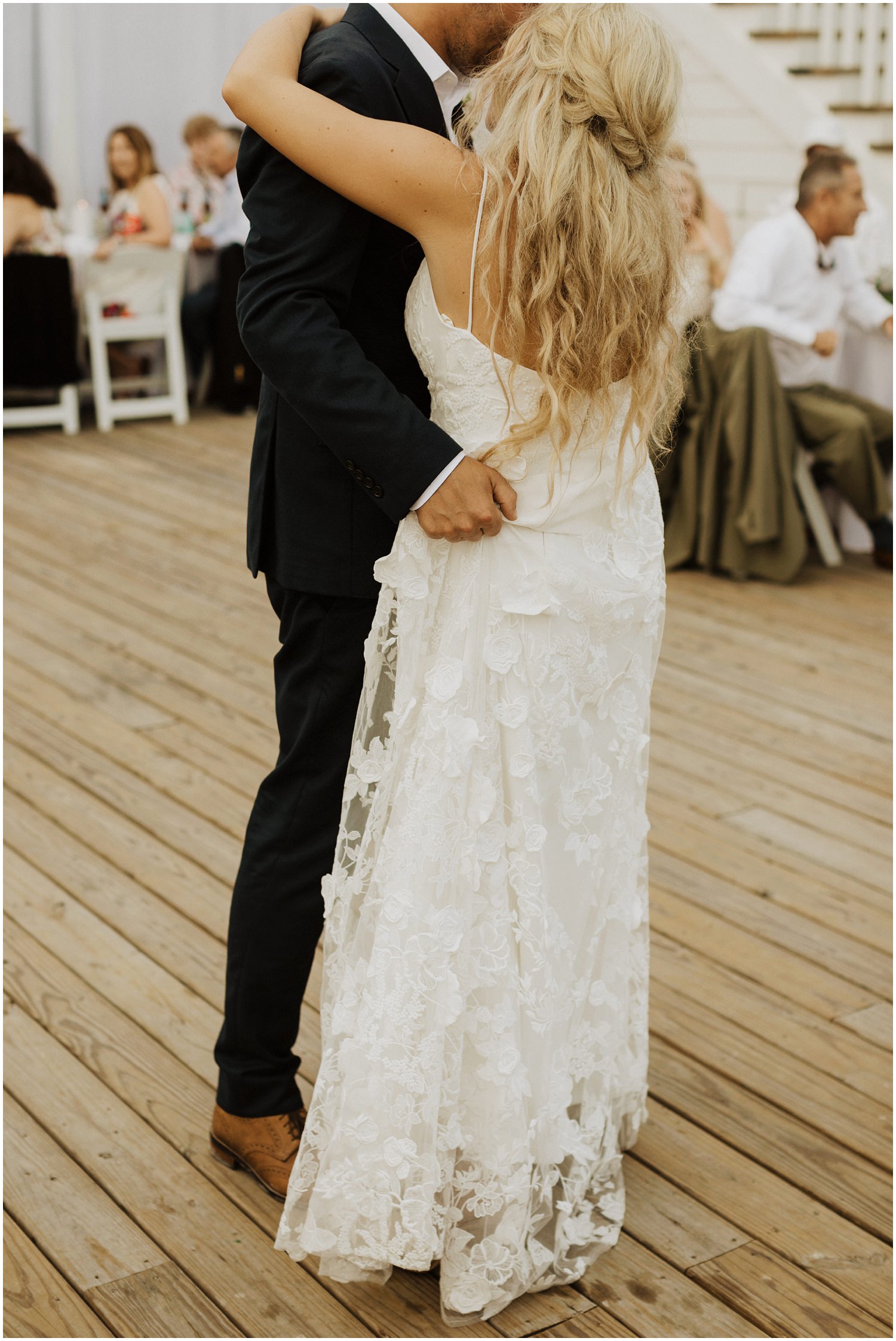 First Dance Bud and Alley's Seaside Wedding