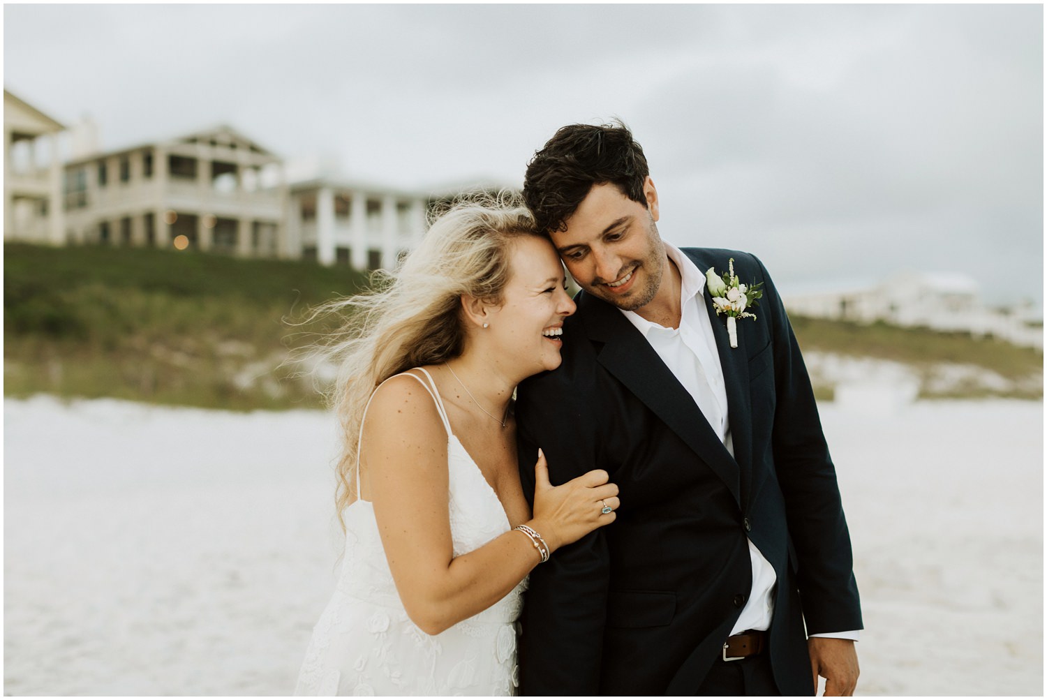 Bridal Portraits Bud and Alley's Seaside Wedding