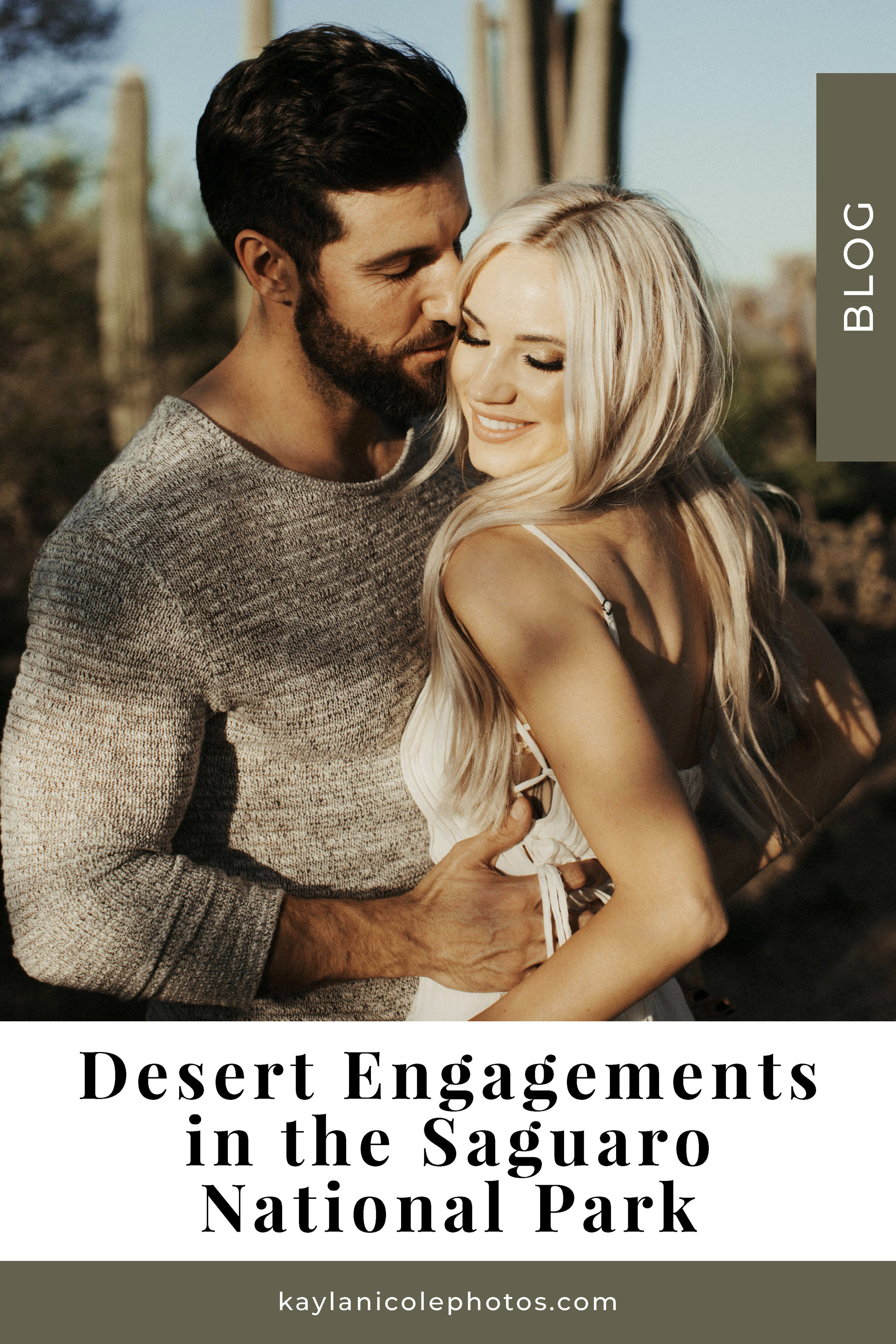 Desert Engagements in the Saguaro National Park Tucson, AZ — Kayla Nicole Photography