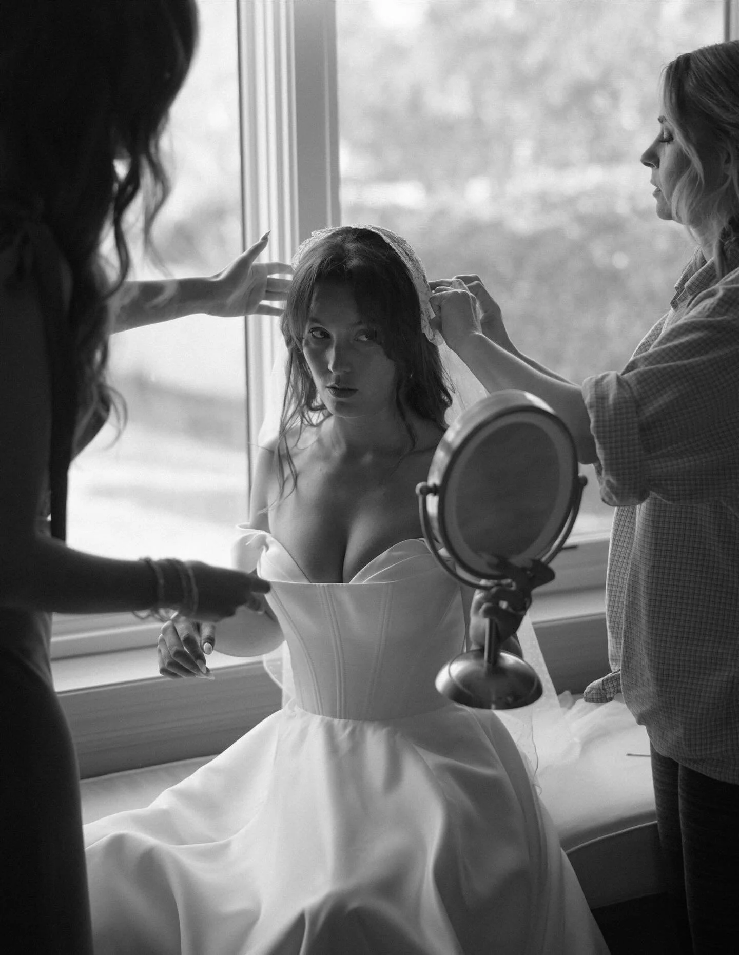&bull; ST AUGUSTINE &bull; Getting ready for the big day with all the special women in her life.

Florida wedding photographer, bride, wedding dress, bridesmaids