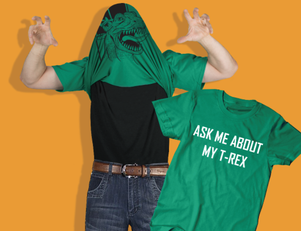 Custom TRex Reversible Tee