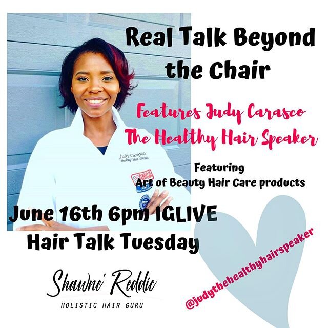 Real Talk Beyond the Chair features @judythehealthyhairspeaker to Hair Talk Over ☕️ Tea ☕️ &mdash;
&mdash;
Listen y&rsquo;all when we talk about setting goals and reaching them in a timely manner you have to hear how Judy Carasco set herself up to be