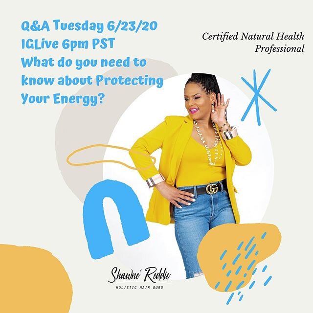 Real Talk Beyond the Chair features Shawn&eacute; Reddic Certified Natural Health Professional
&mdash;
&mdash;
Join myself for an open form conversation @botanical7herbaltea where I will be discussing the cause and effects of Electronic magnetic Stic