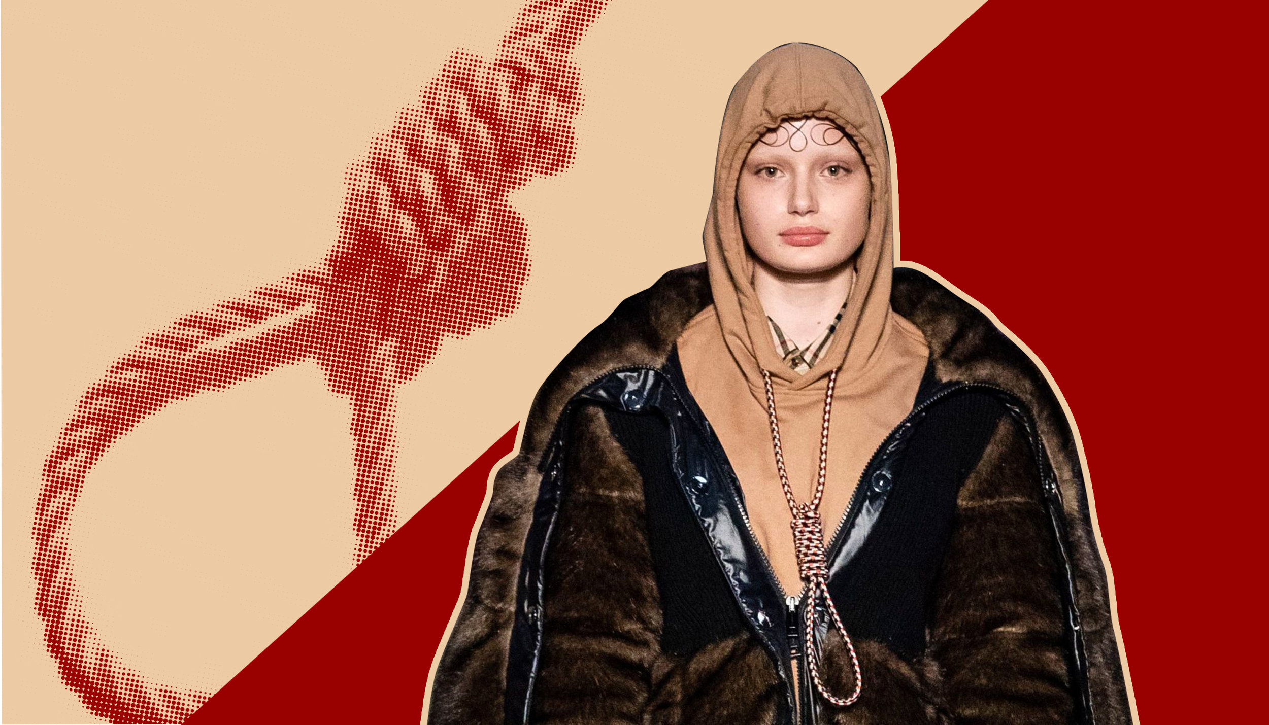 aftale bandage absorberende Controversy on the Burberry Runway — STITCH