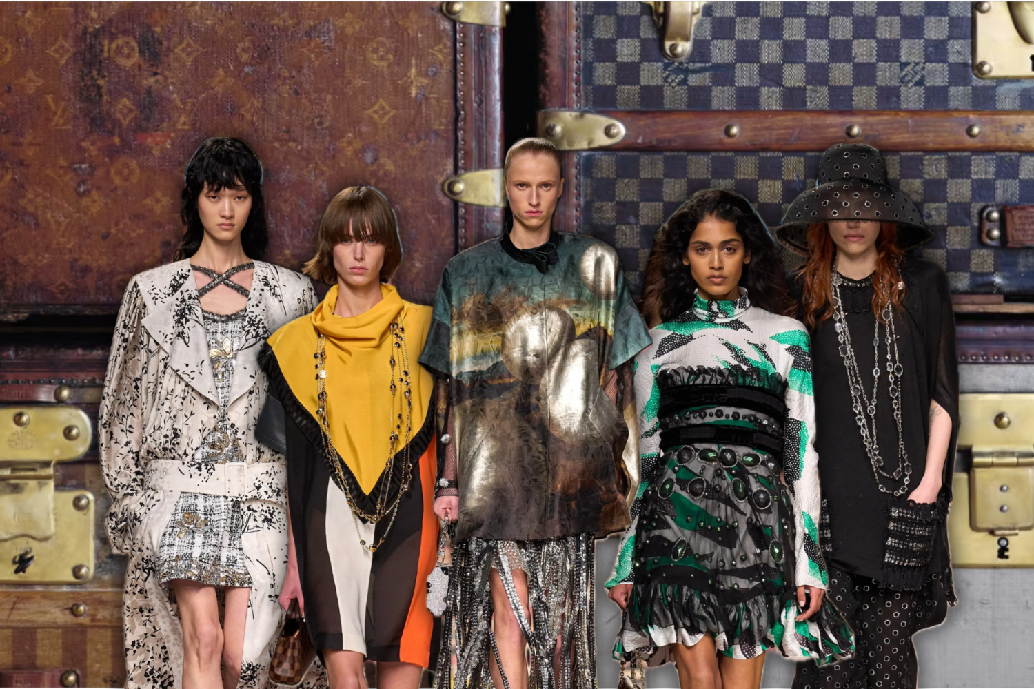 Louis Vuitton Is Ready To Travel Towards S/S 2025