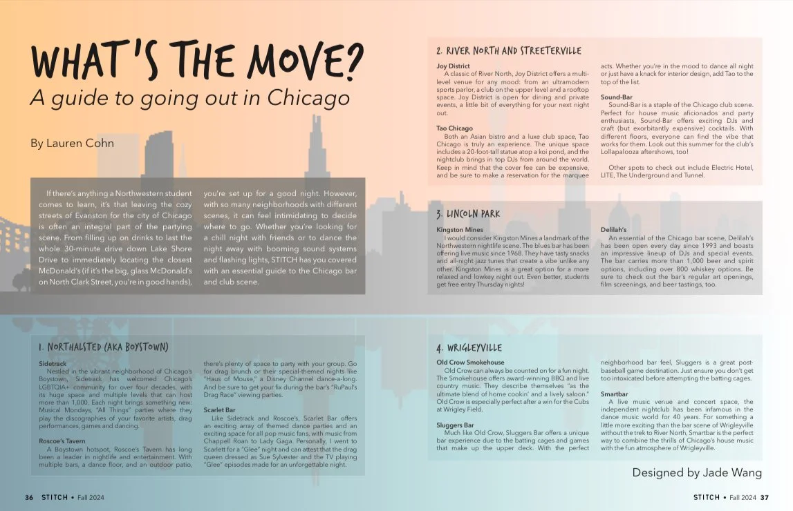What's the Move? A Guide To Going Out in Chicago