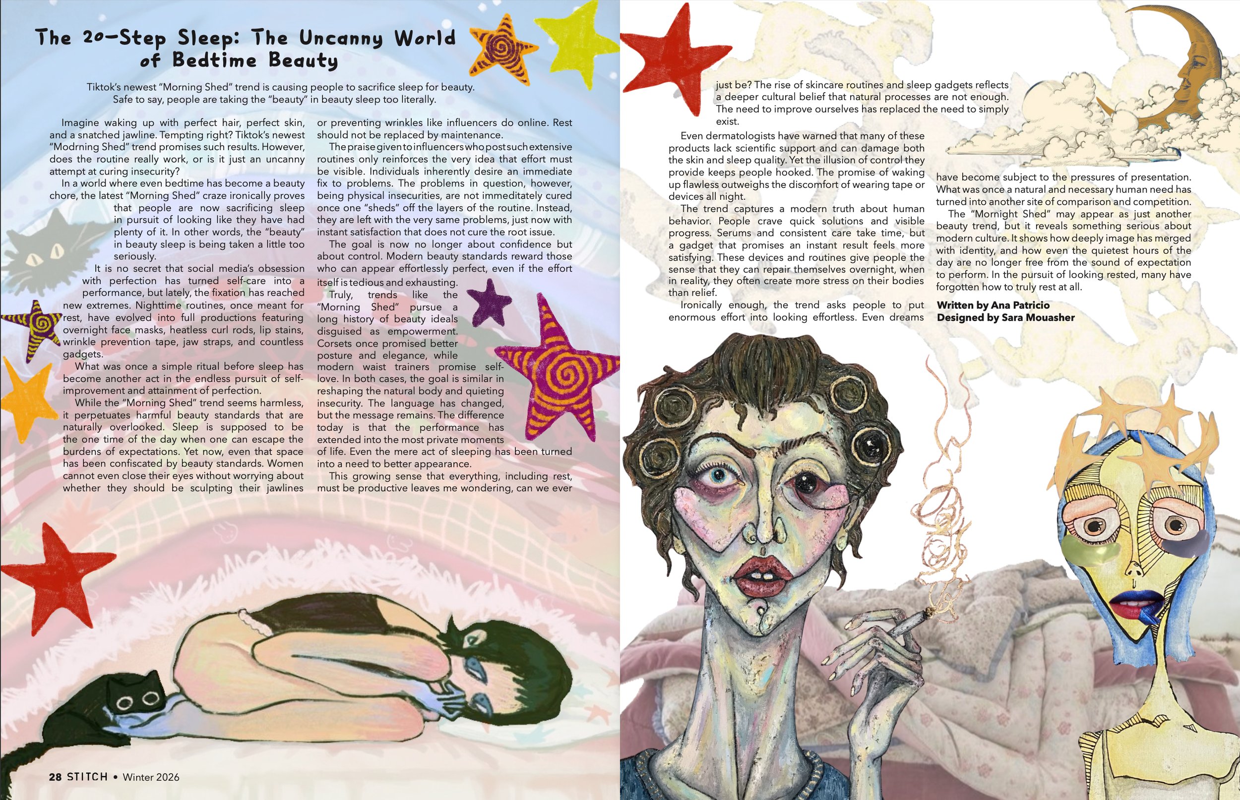 The 20-Step Sleep: The Uncanny World of Bedtime Beauty