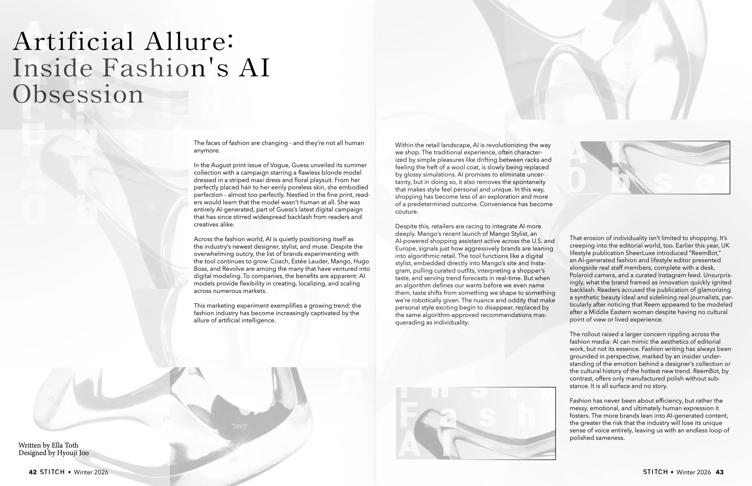 Artificial Allure: Inside Fashion's AI Obsession