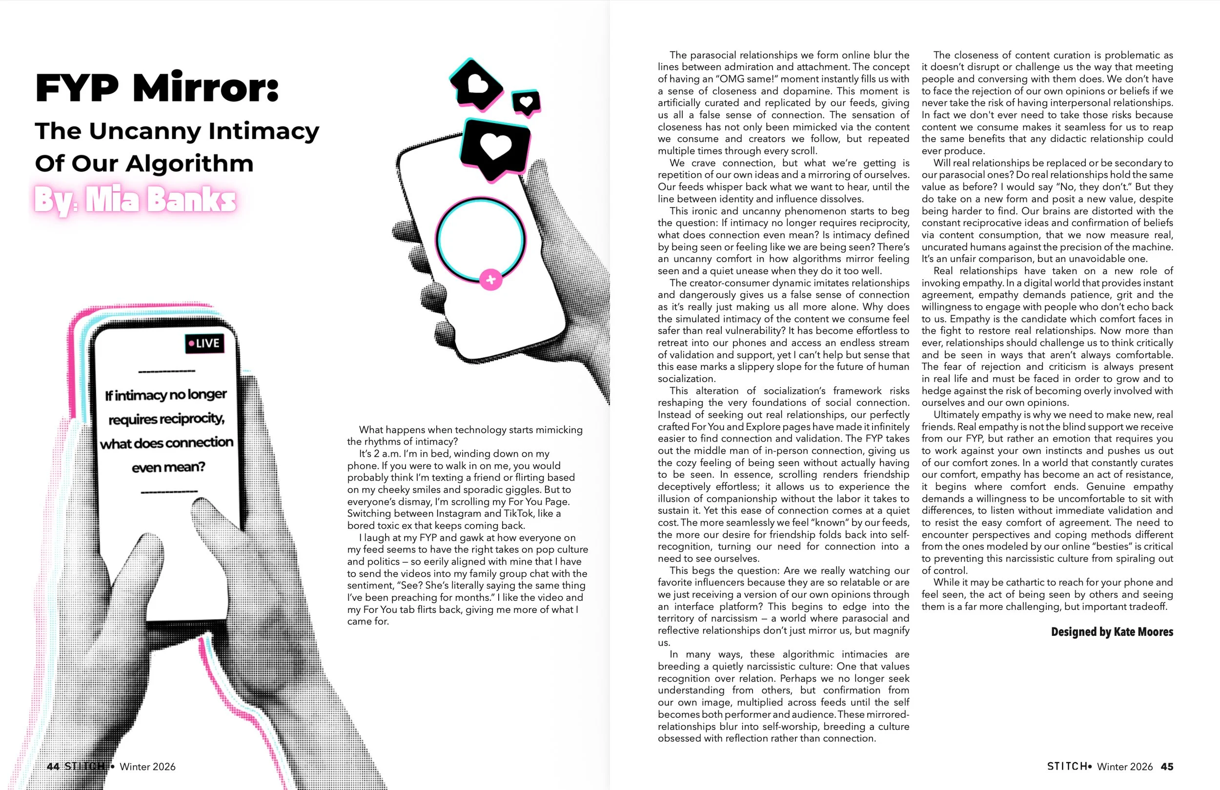 FYP Mirror: The Uncanny Intimacy of Our Algorithm