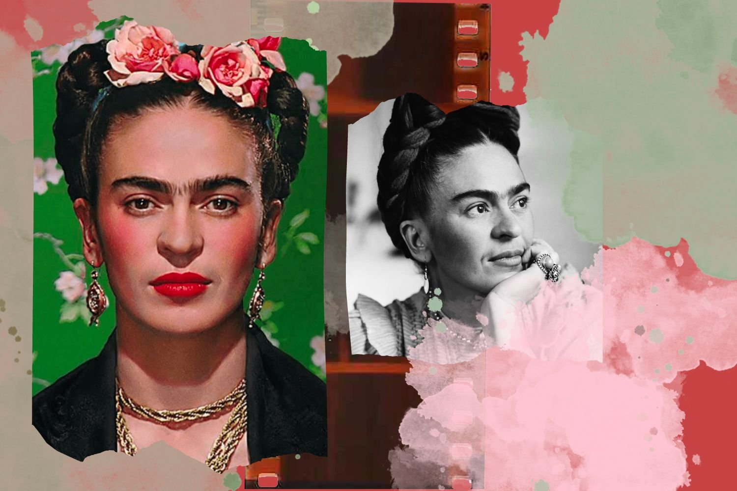 Selena, Frida Kahlo And Wonder Woman Styled In Hair Rollers