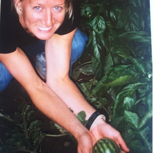 #tbt 18 years ago when Jill grew her first watermelon patch...⠀⠀⠀⠀⠀⠀⠀⠀⠀
⠀⠀⠀⠀⠀⠀⠀⠀⠀
&quot;What happened for me that first summer with my new garden was nothing short of transformational in my relationship with food and my body. Just 3 short years befor