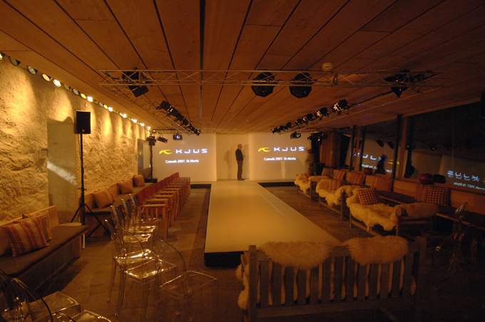 Clubrestaurant als Catwalk A