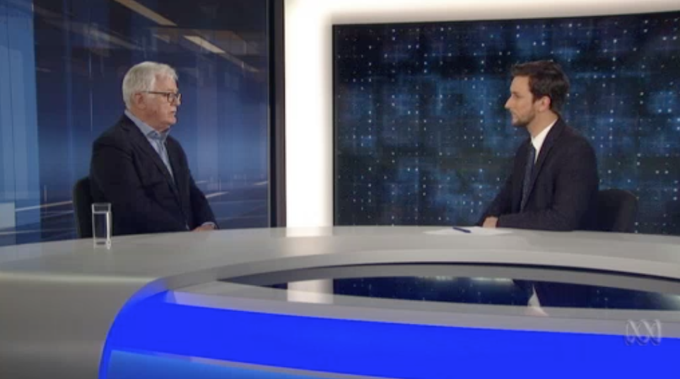 In the studio with Andrew Robb