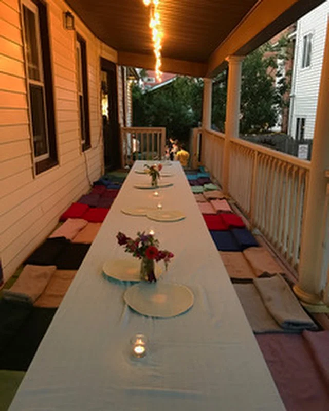 Porch Dinner in honor of Beach Sessions 2017