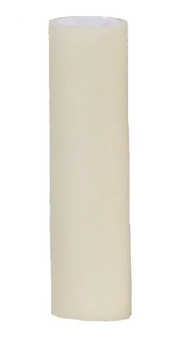 Smooth Ivory Resin Candle Sleeve 1" x 3" 1" x 4" 1" x 5" 1" x 6" 