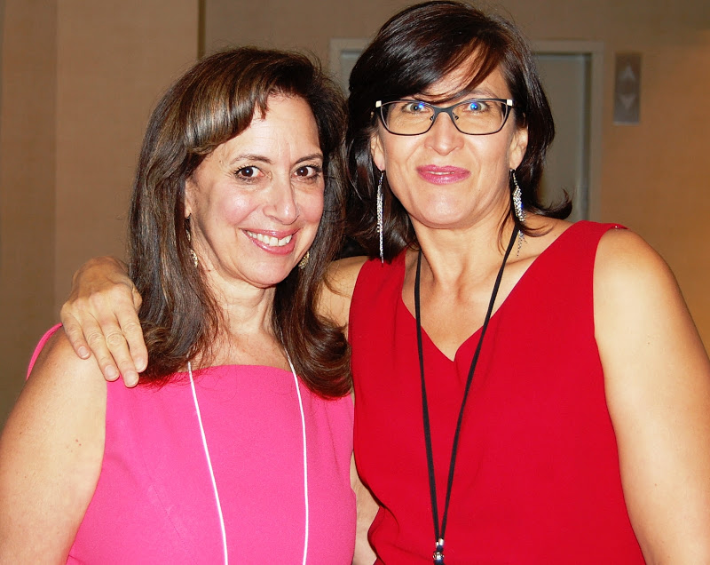 Carol goss (LEFT), board chair, AND MArtha sandler (right) Executive director of on the rise