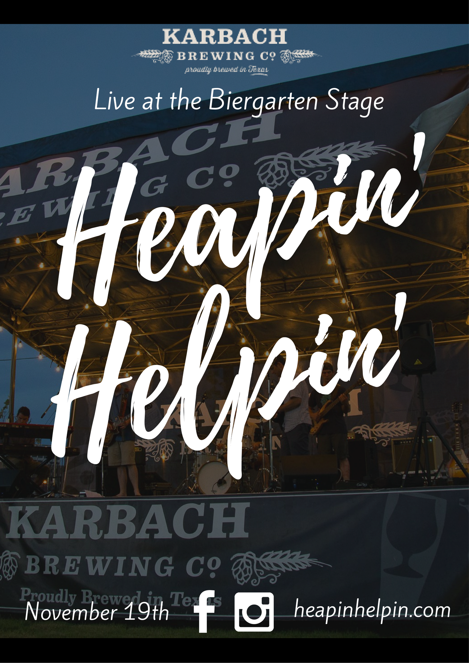 Live @ Karbach Brewing Co. Biergarten