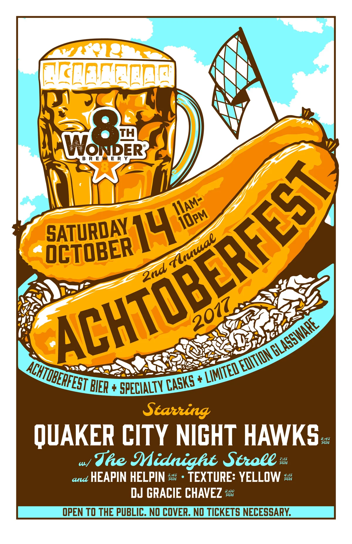 2nd Annual Achtoberfest at 8th Wonder