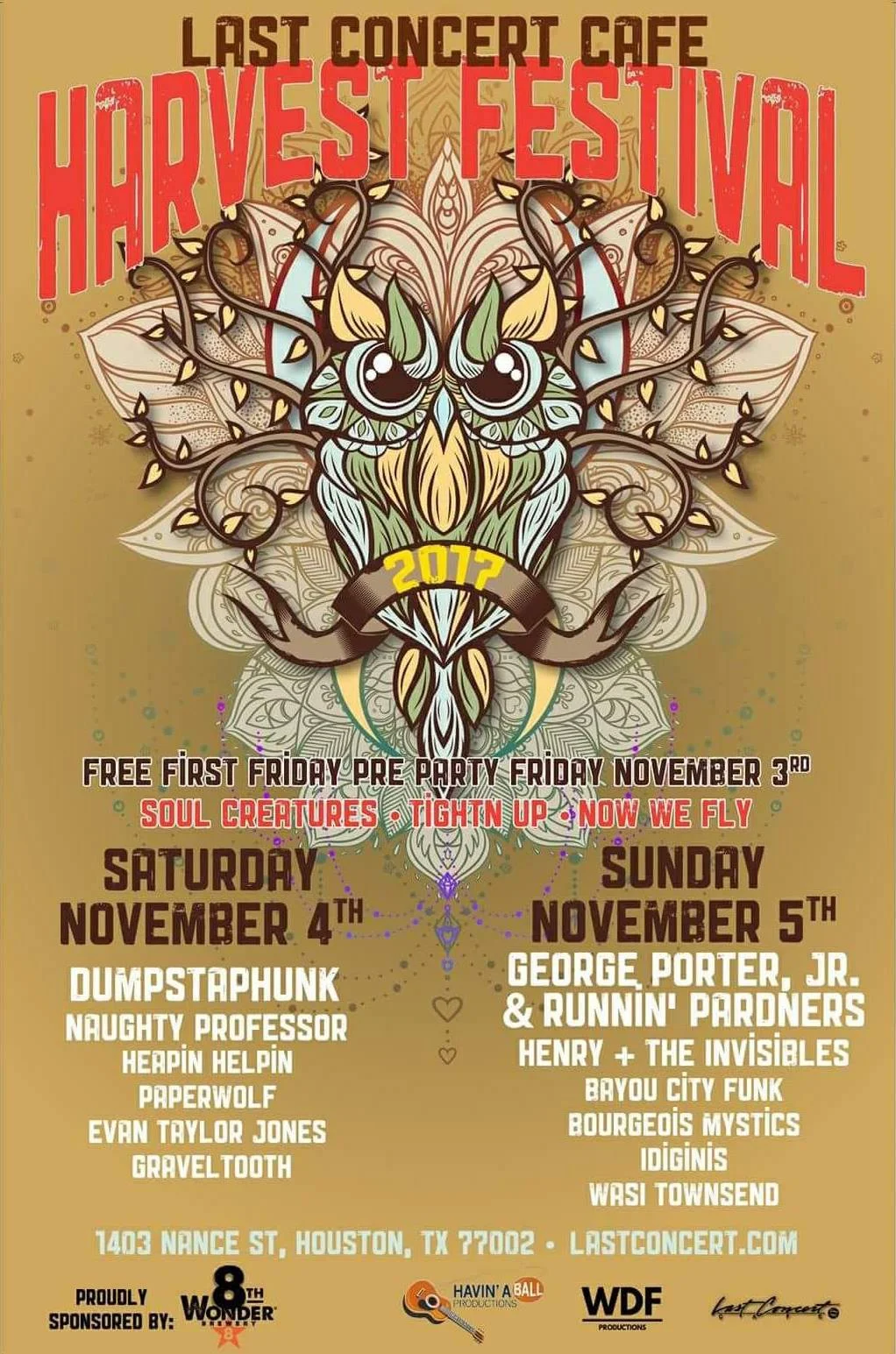 Last Concert Cafe's Fall Harvest Festival