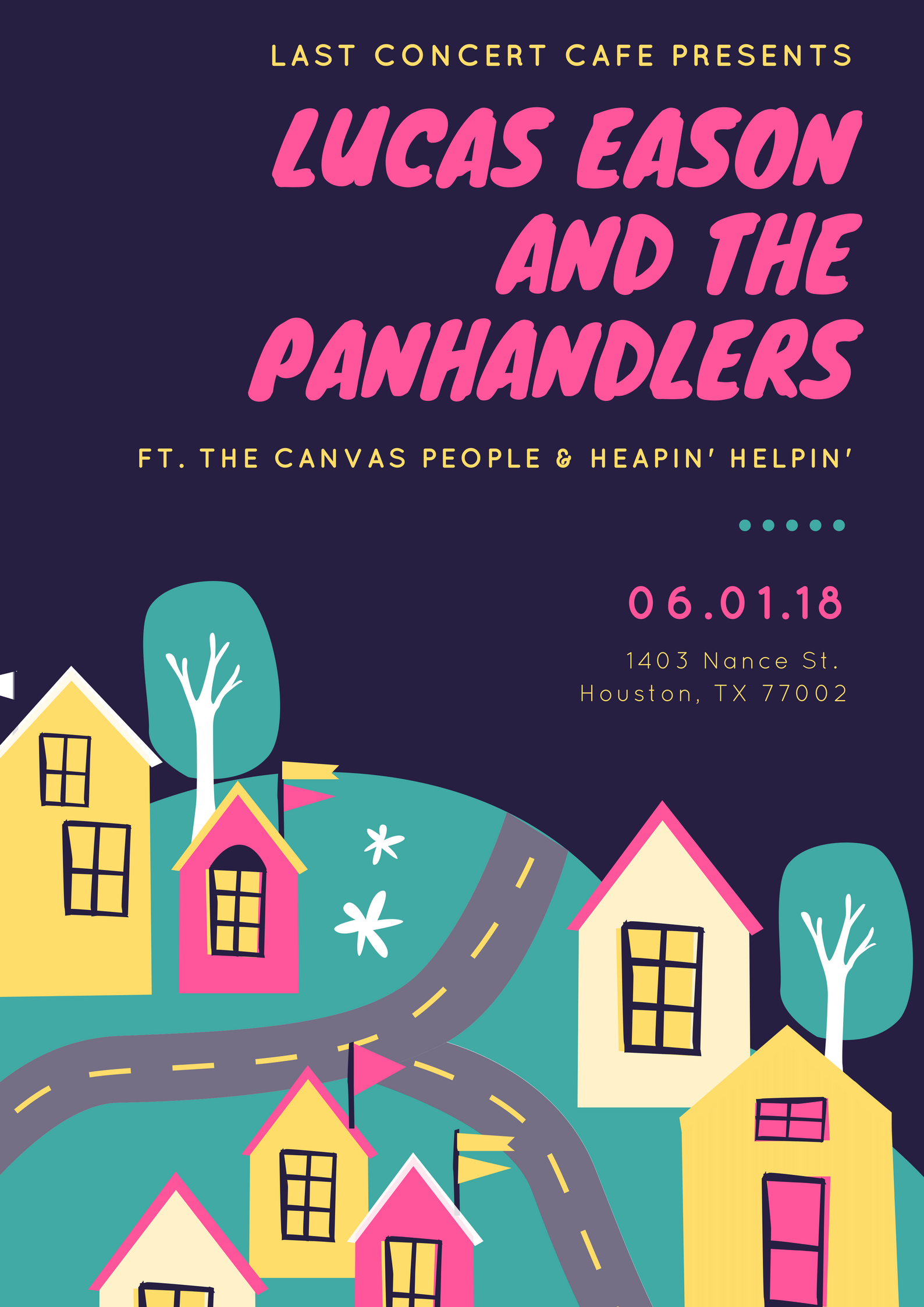 Lucas Eason and the Panhandlers ft. Canvas People & Heapin' Helpin' 