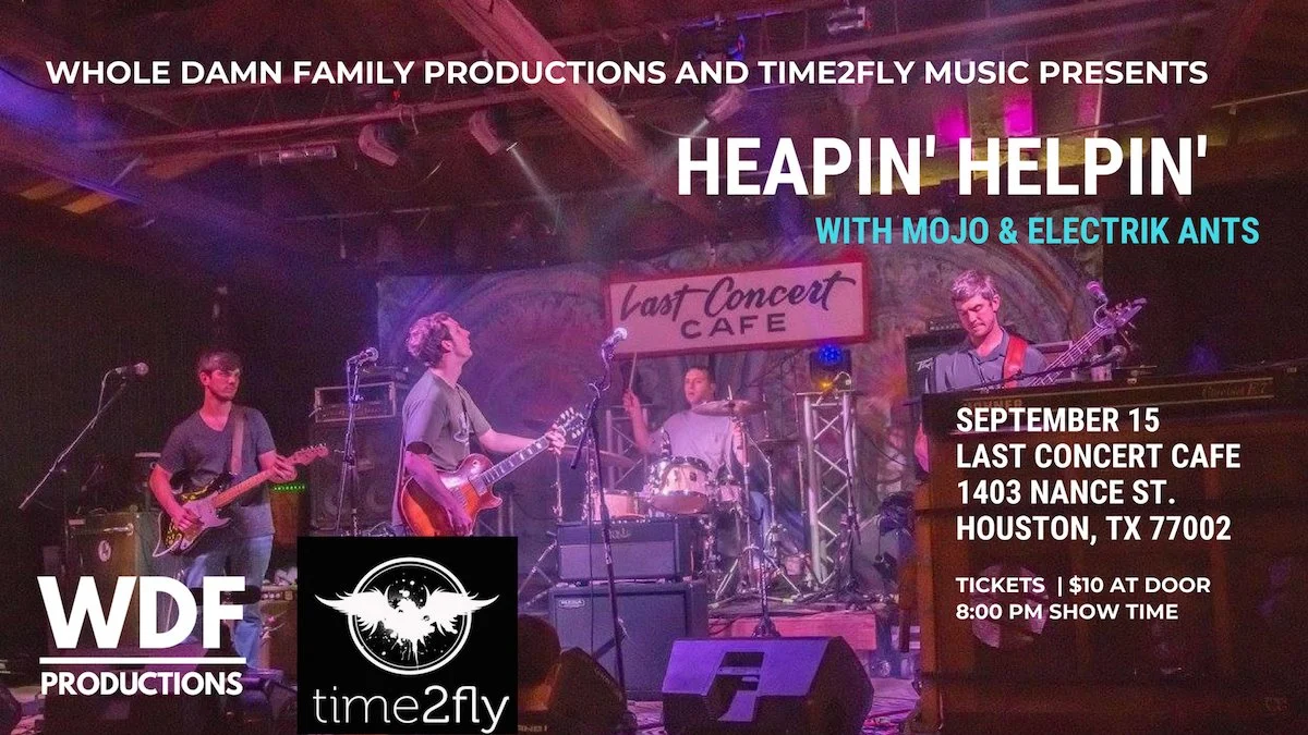 Heapin' Helpin' w/ MOJO & Electrik Ants at LCC