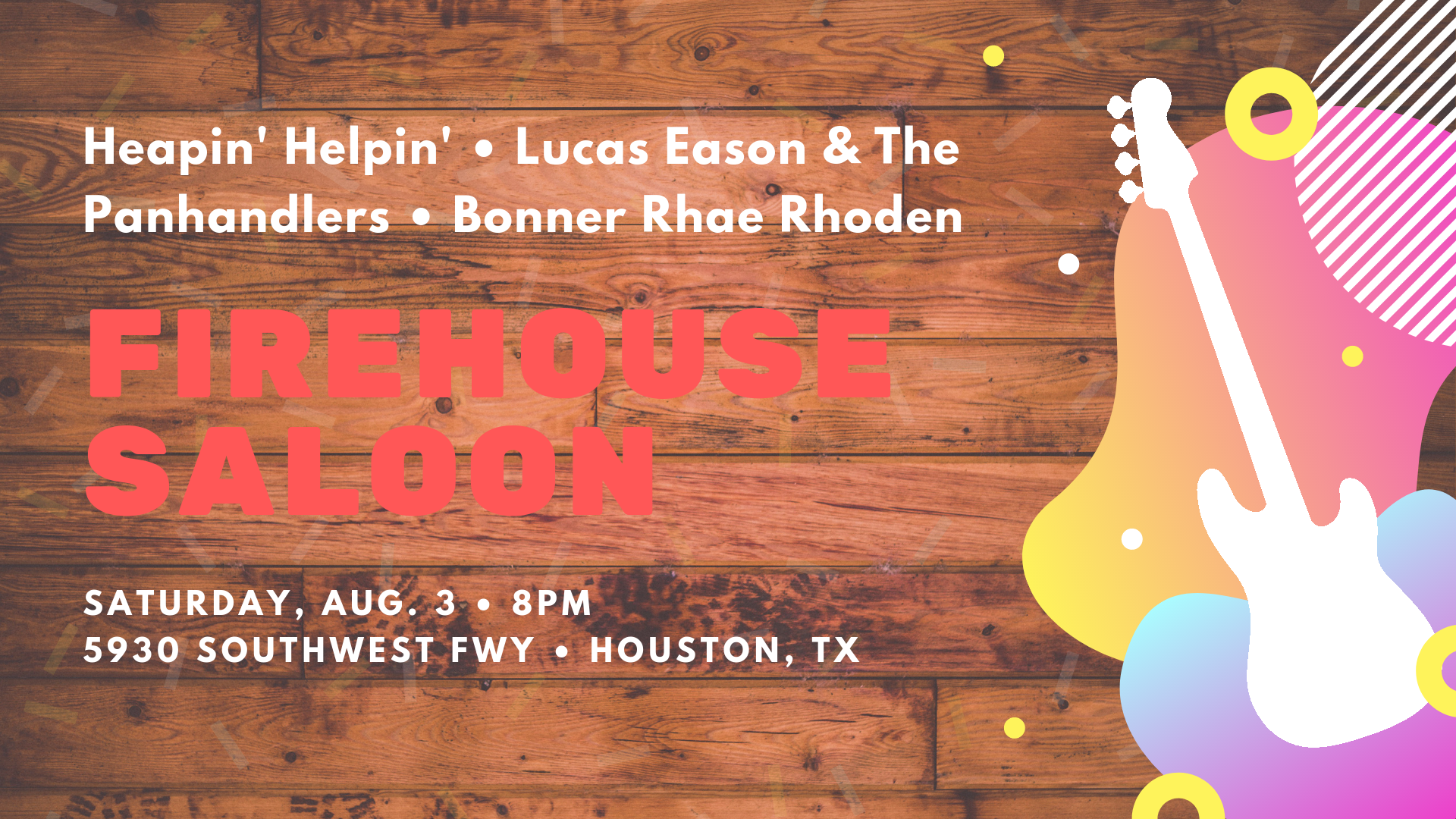 Heapin' Helpin' and Lucas Eason &amp; The Panhandlers