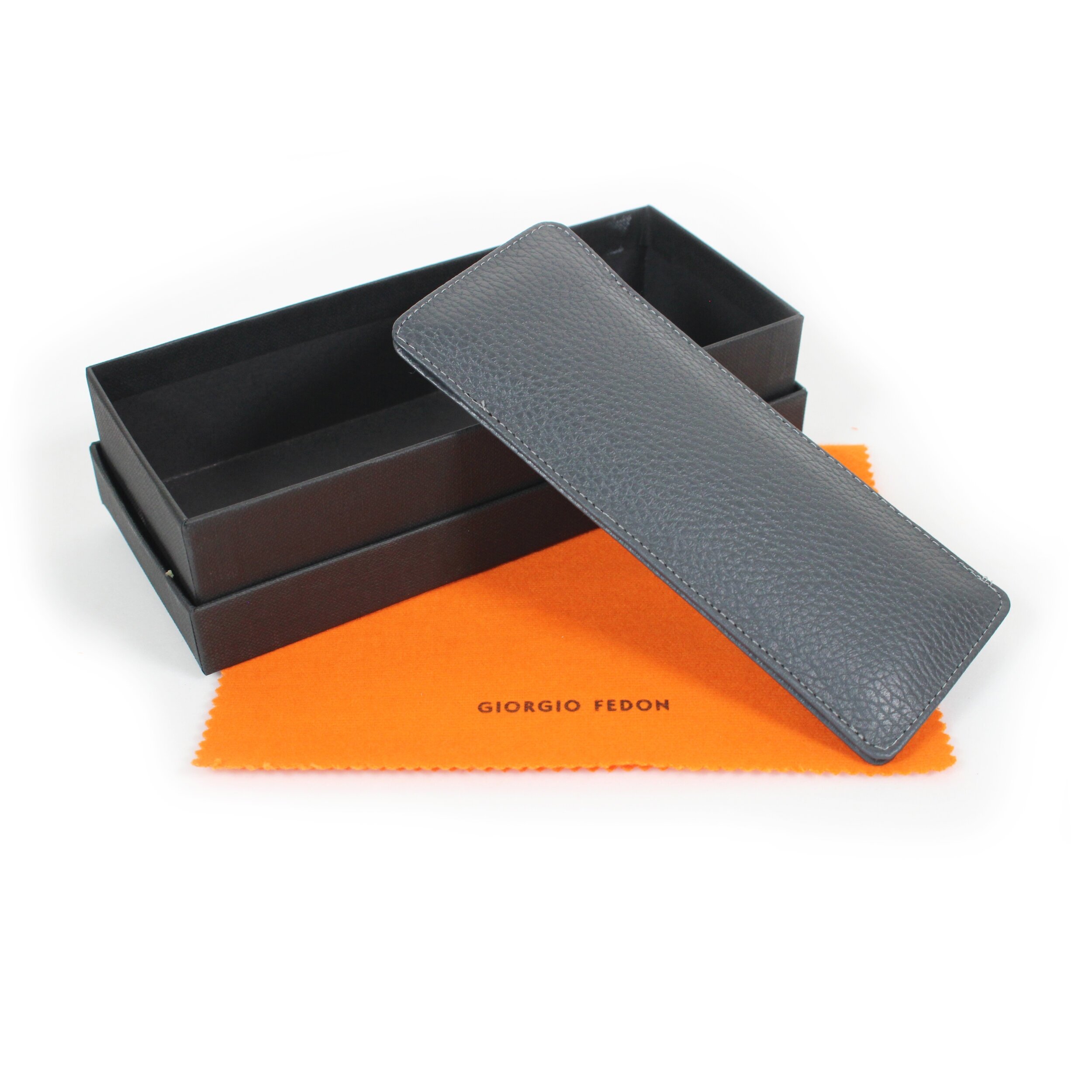 Leather glasses case for men and women