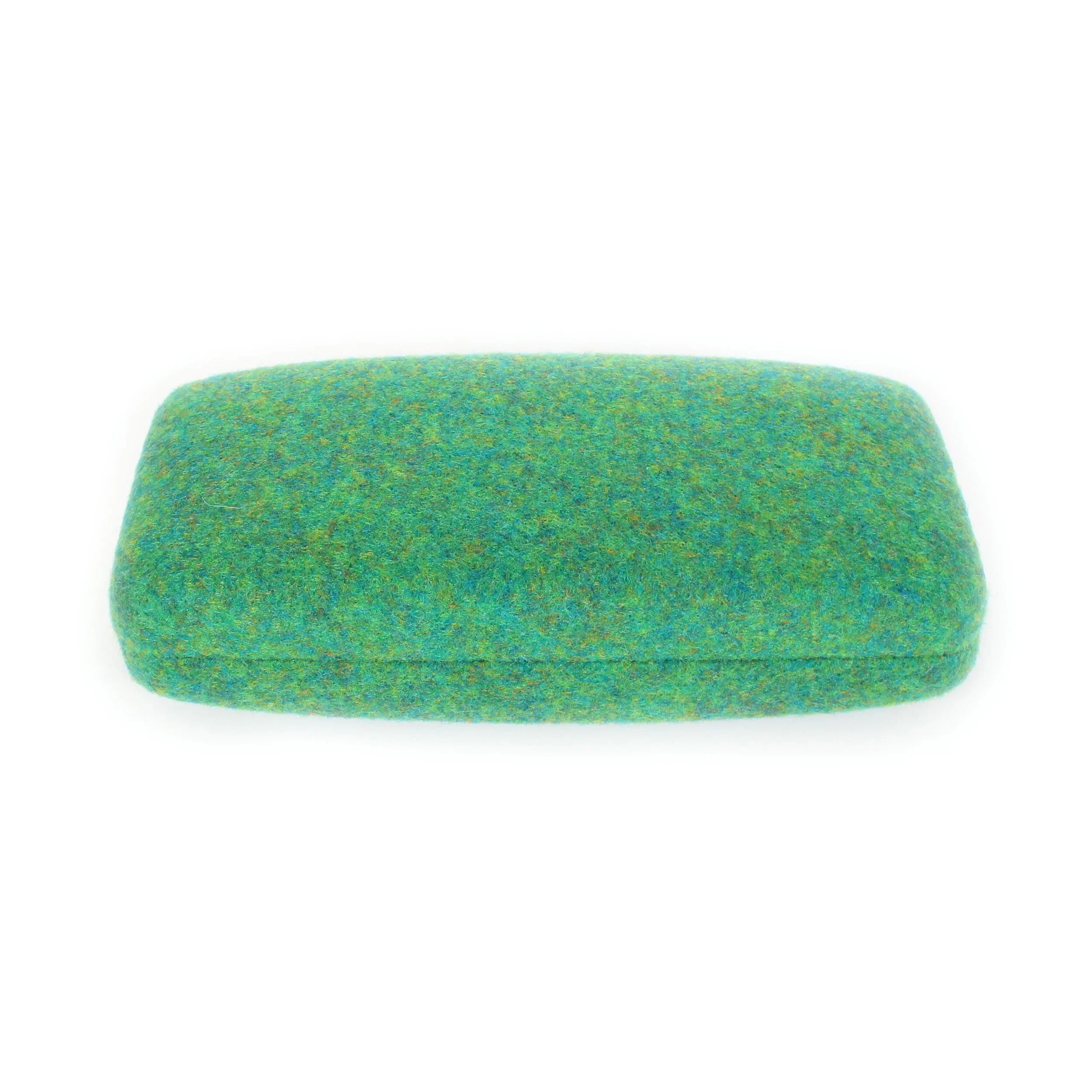 Green eco glasses case