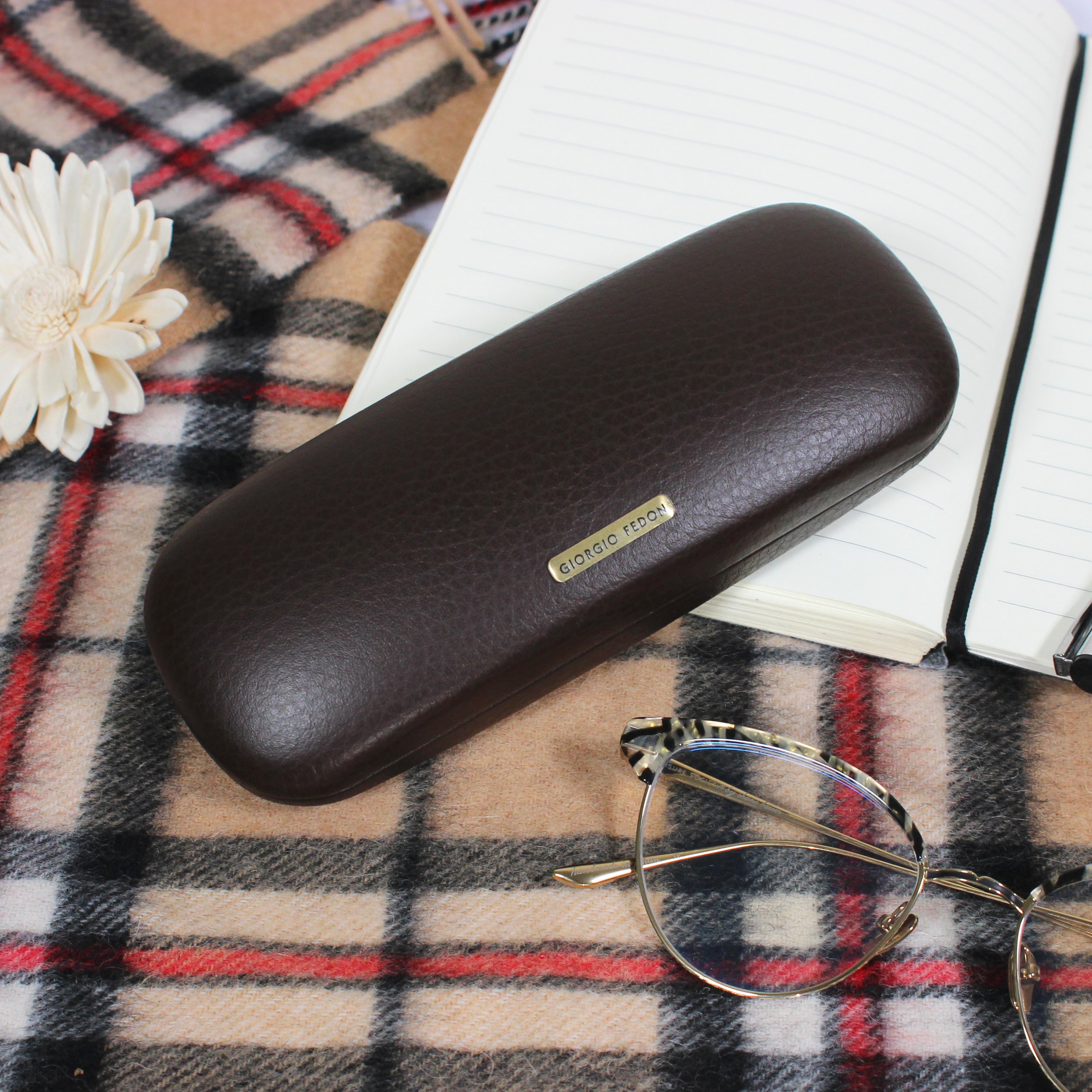 MARCONI - Luxury Clamshell Case — THE GLASSES CASE SHOP